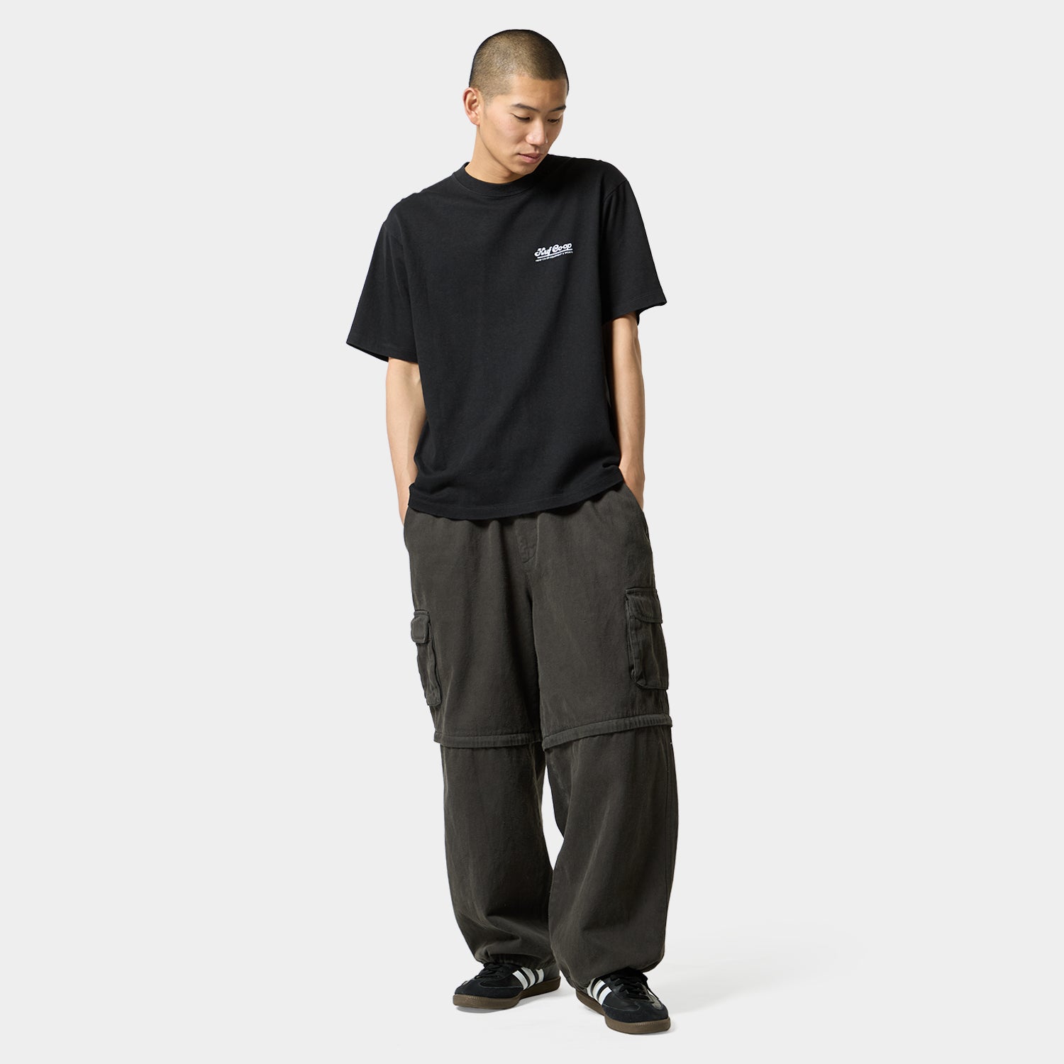 HUF (ハフ) Worldwide JP /T-SHIRTS(Tシャツ)/ huf CO-OP ARBORETUM TEE商品 / BLACK