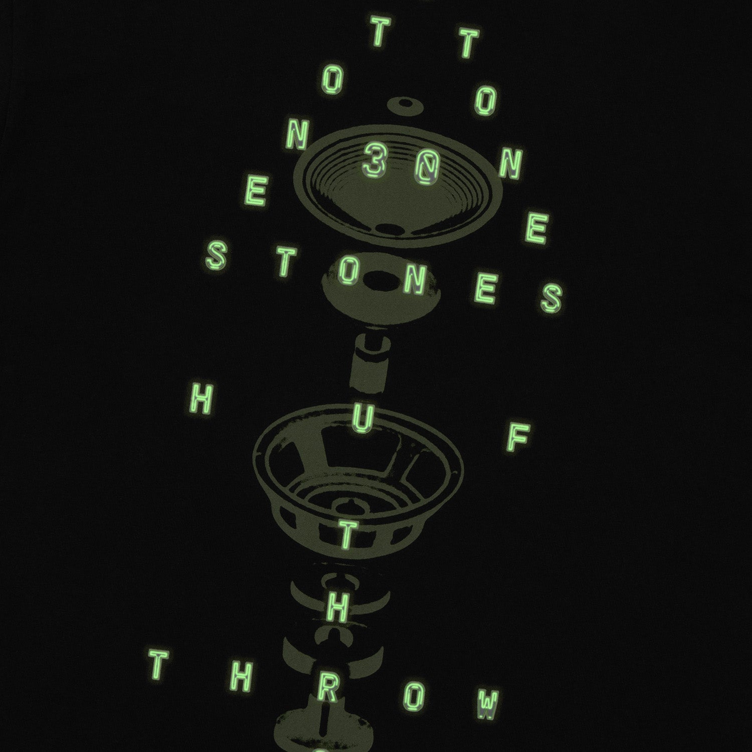 HUF (ハフ) Worldwide JP /T-SHIRTS(Tシャツ)/ HUF X STONES THROW 30th TEE商品 / BLACK