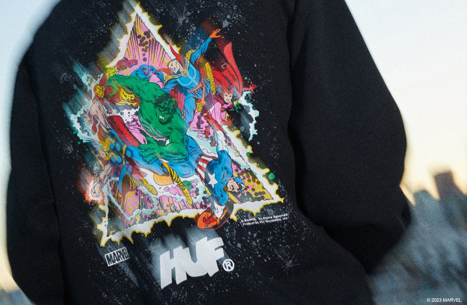 HUF X AVENGERS LOOKBOOKのカバー画像
