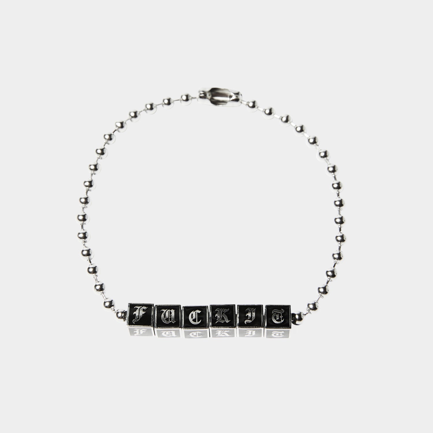 HUF (ハフ) Worldwide JP /JEWELRY（ジュエリー）/ BLOCKS BRACELET商品 / SILVER