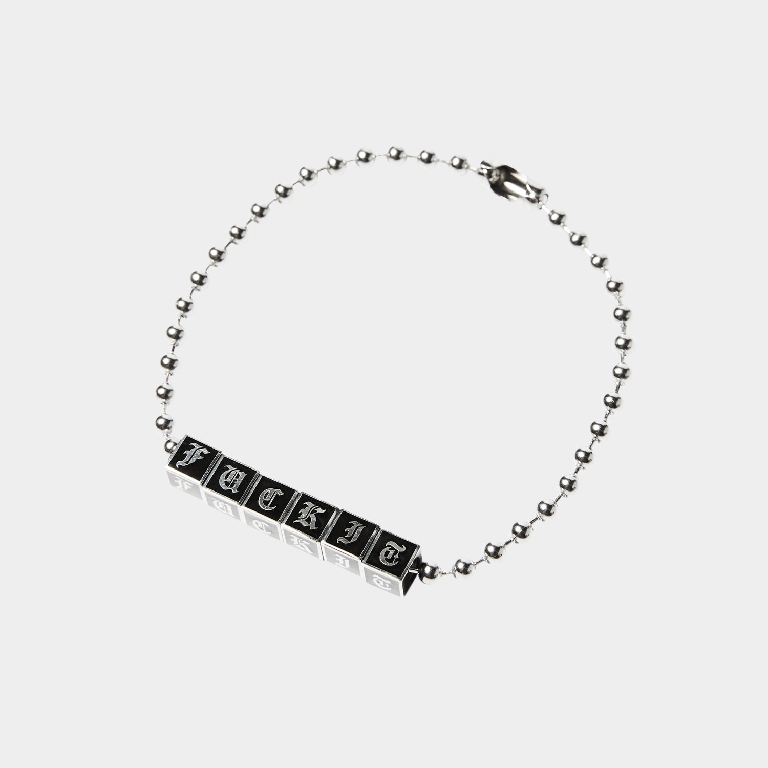 HUF (ハフ) Worldwide JP /JEWELRY（ジュエリー）/ BLOCKS BRACELET商品 / SILVER