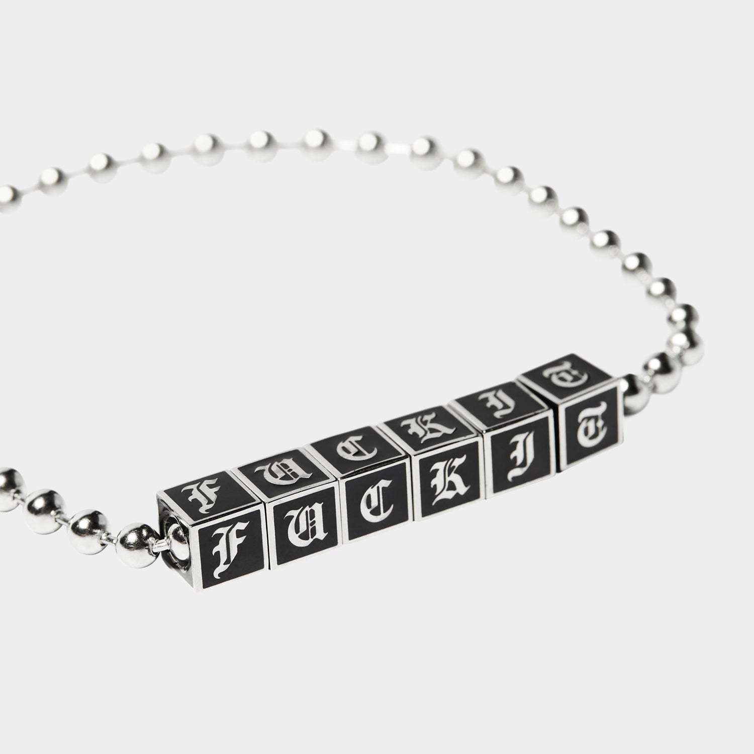 HUF (ハフ) Worldwide JP /JEWELRY（ジュエリー）/ BLOCKS BRACELET商品 / SILVER