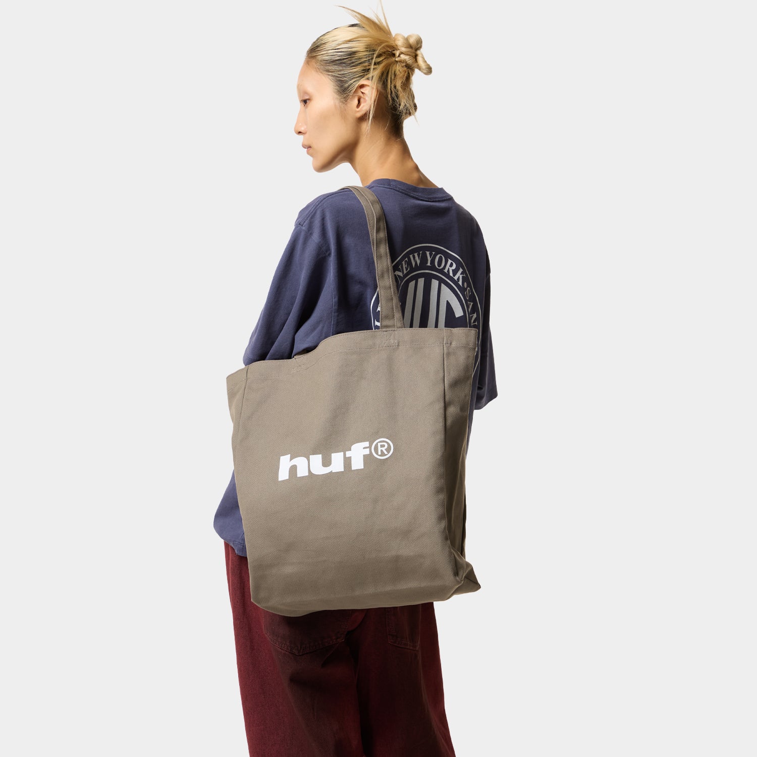 HUF (ハフ) Worldwide JP /BAGS（バッグ）/ HUF eightynine TOTE BAG M商品 / GREY