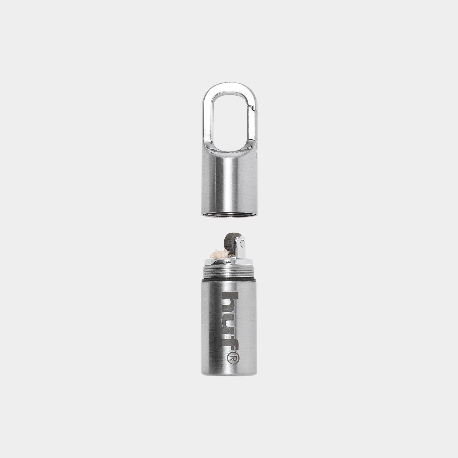 HUF (ハフ) Worldwide JP /OTHERS（その他アクセサリー）/ HUF eightynine LIGHTER CARABINER商品 / SILVER