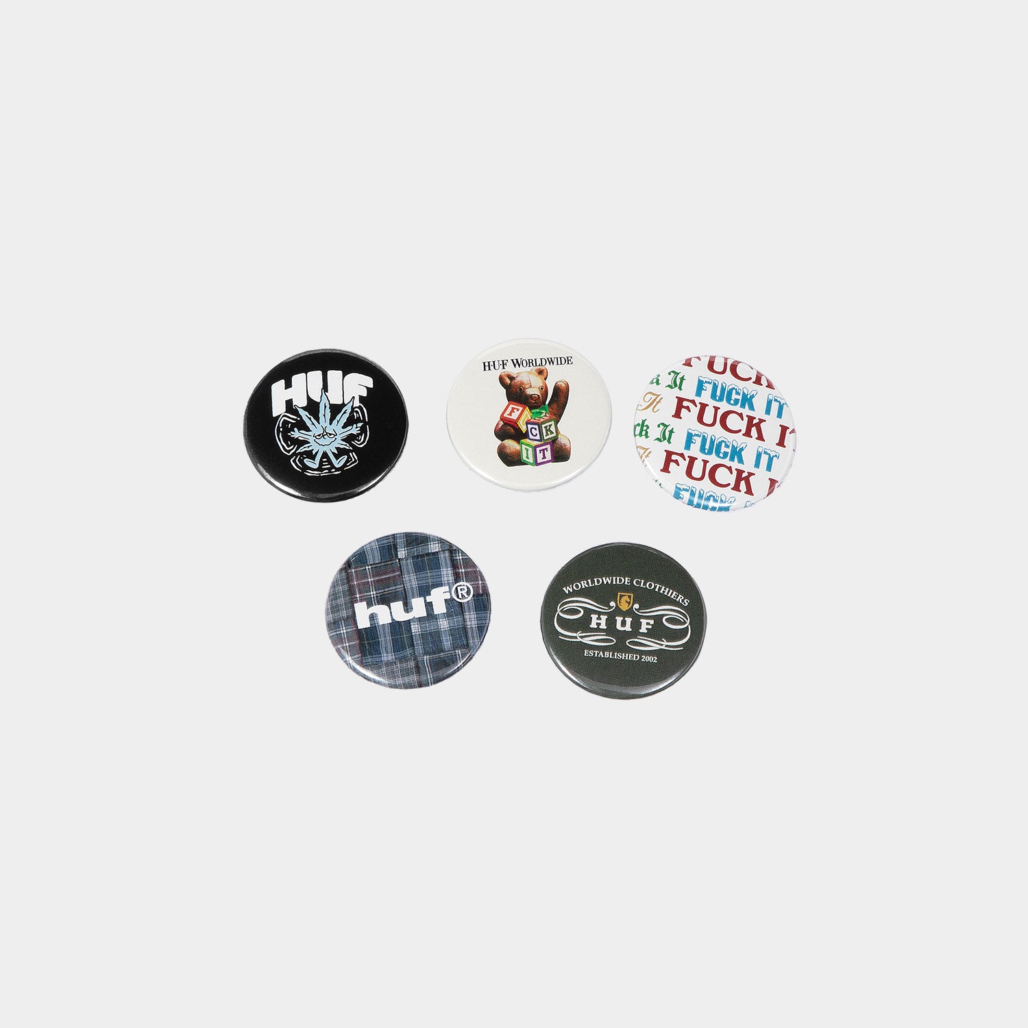 HUF (ハフ) Worldwide JP /OTHERS（その他アクセサリー）/ PIN BADGE SET商品 / MULTI