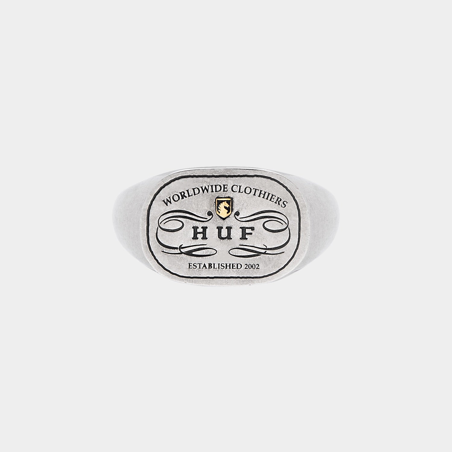 HUF (ハフ) Worldwide JP /JEWELRY（ジュエリー）/ WORLDWIDE CLOTHIERS SIGNET RING商品 / SILVER