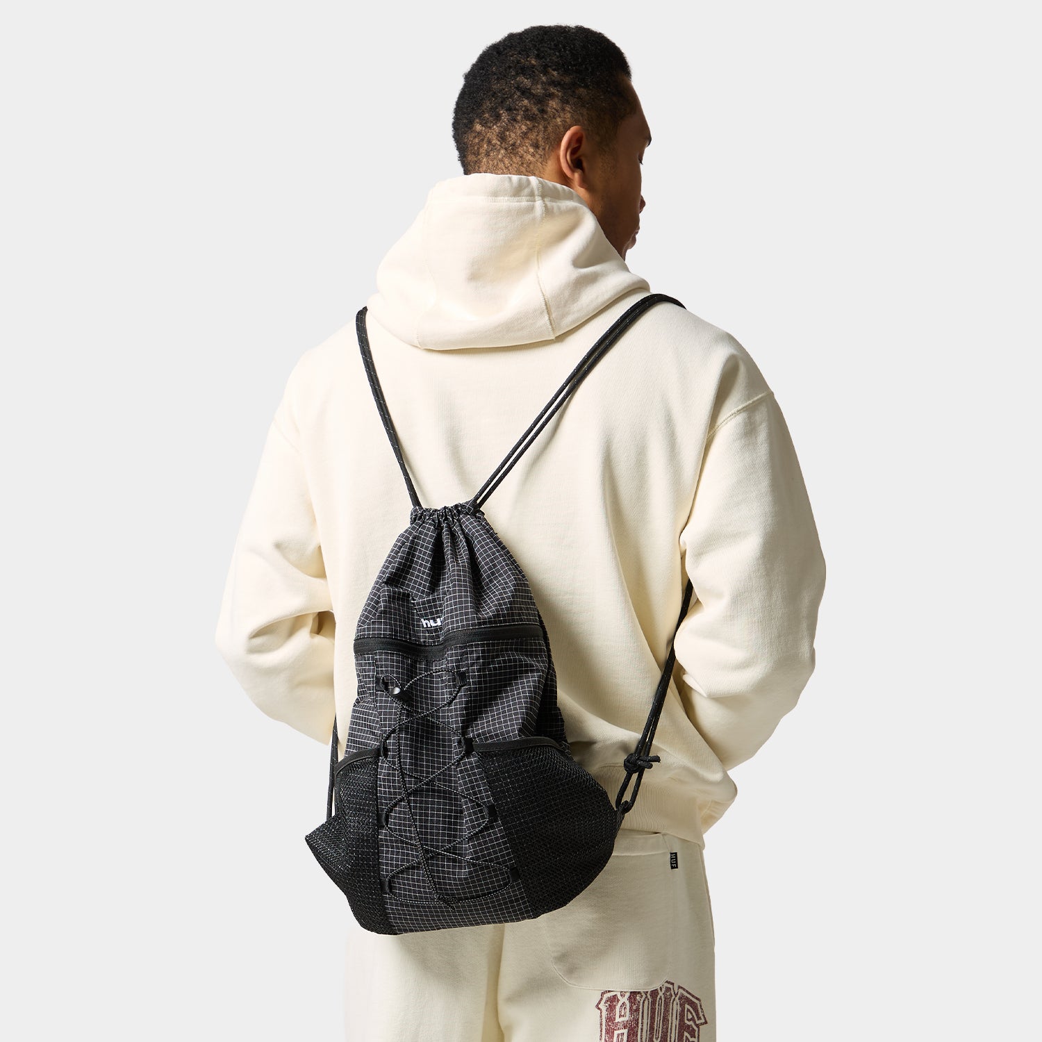 HUF (ハフ) Worldwide JP /BAGS（バッグ）/ HUF eightynine RIPSTOP KNAPSACK商品 / BLACK