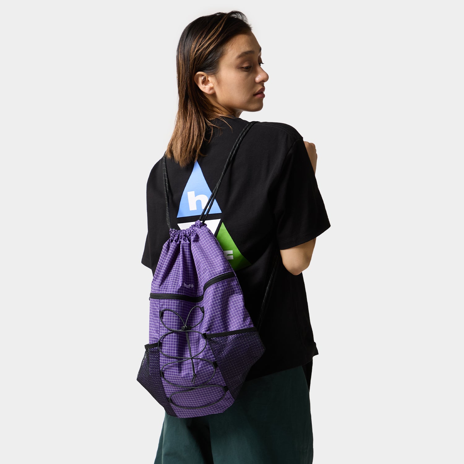 HUF (ハフ) Worldwide JP /BAGS（バッグ）/ HUF eightynine RIPSTOP KNAPSACK商品 / BLACK
