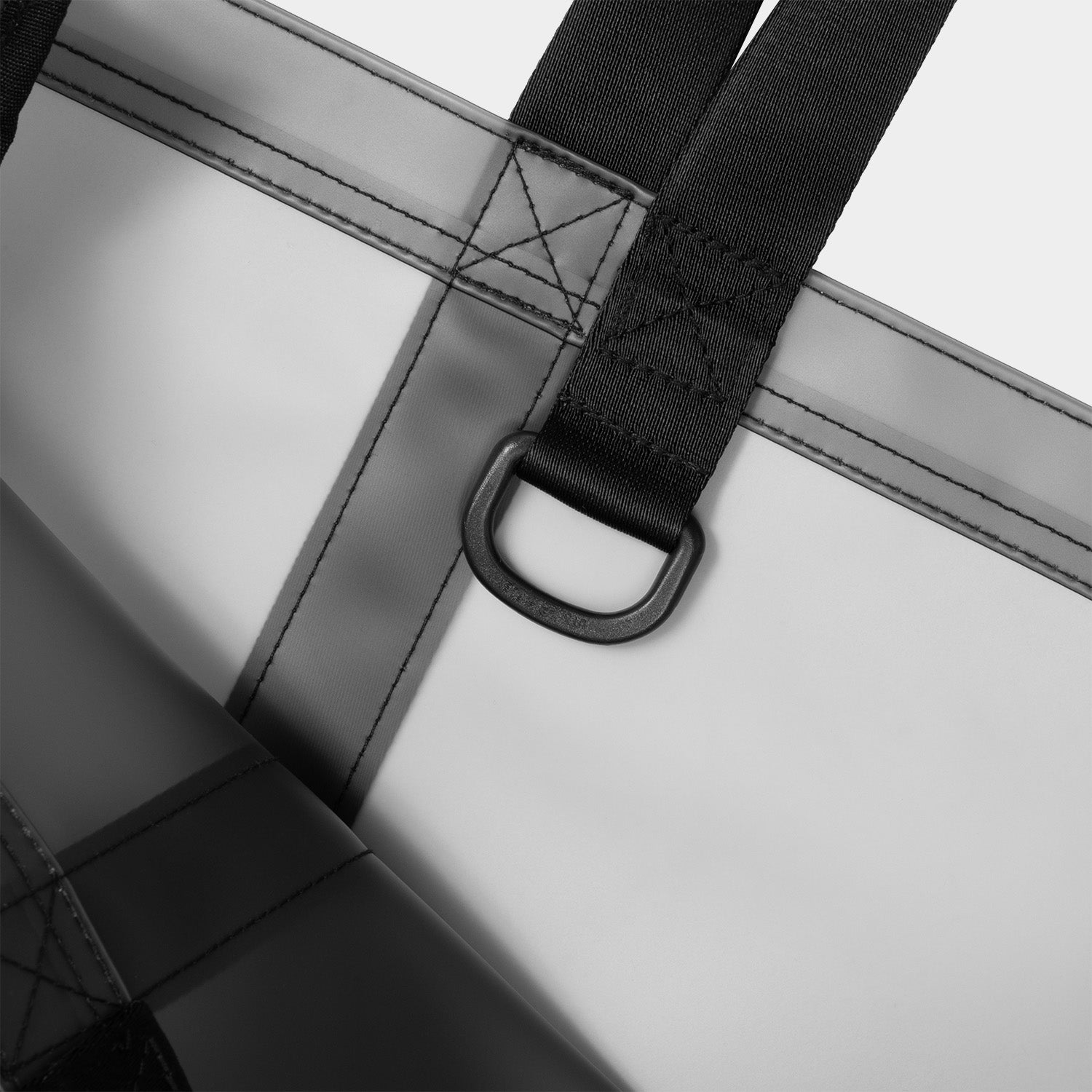 HUF (ハフ) Worldwide JP /BAGS（バッグ）/ MERCER TRANSPARENT 2WAY TOTE商品 / BLACK