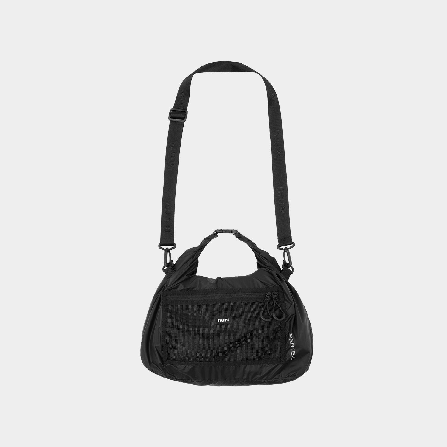 HUF (ハフ) Worldwide JP /BAGS（バッグ）/ PERTEX® ROLL TOP SHOULDER商品 / BLACK