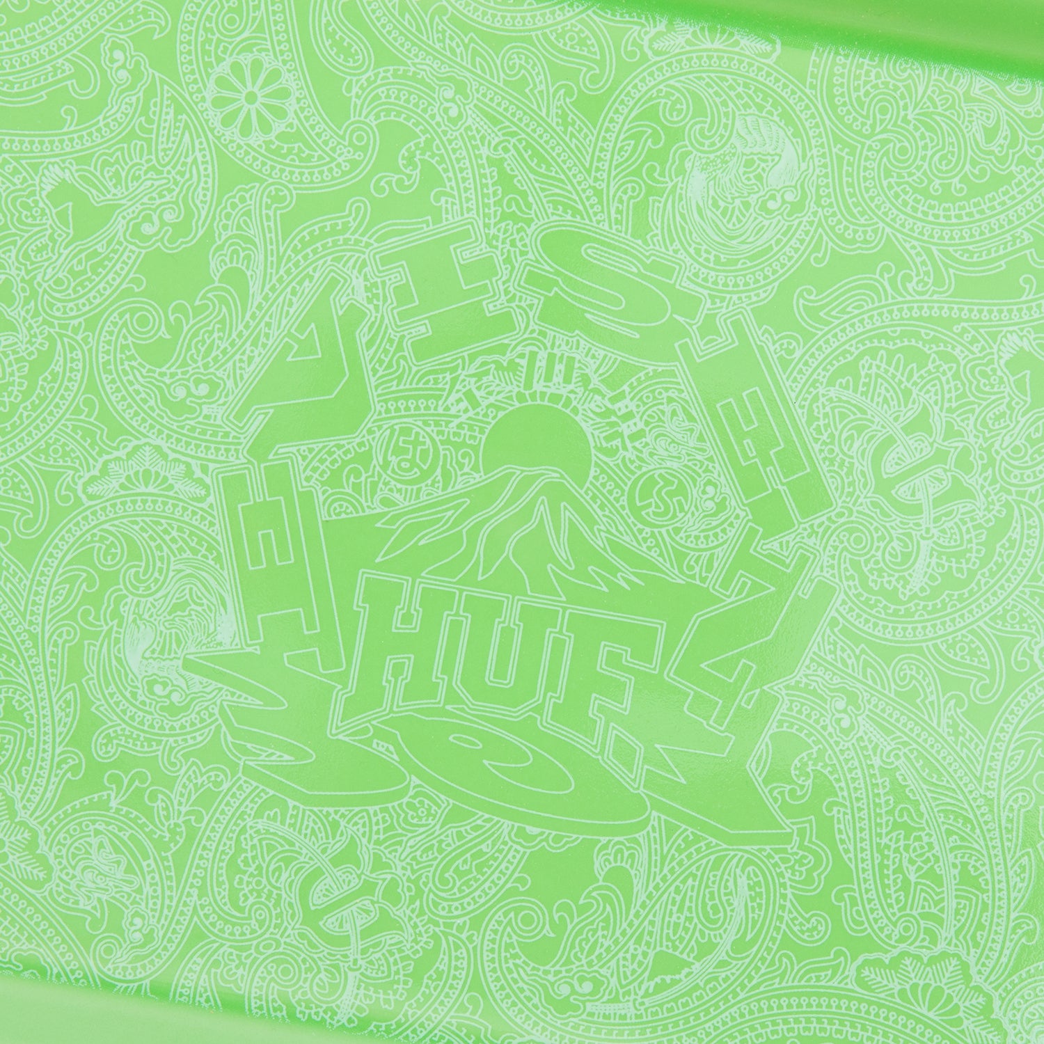 HUF (ハフ) Worldwide JP /OTHERS（その他アクセサリー）/ HUF X EVISEN HUFUJI PAISLEY PLATE商品 / GREEN