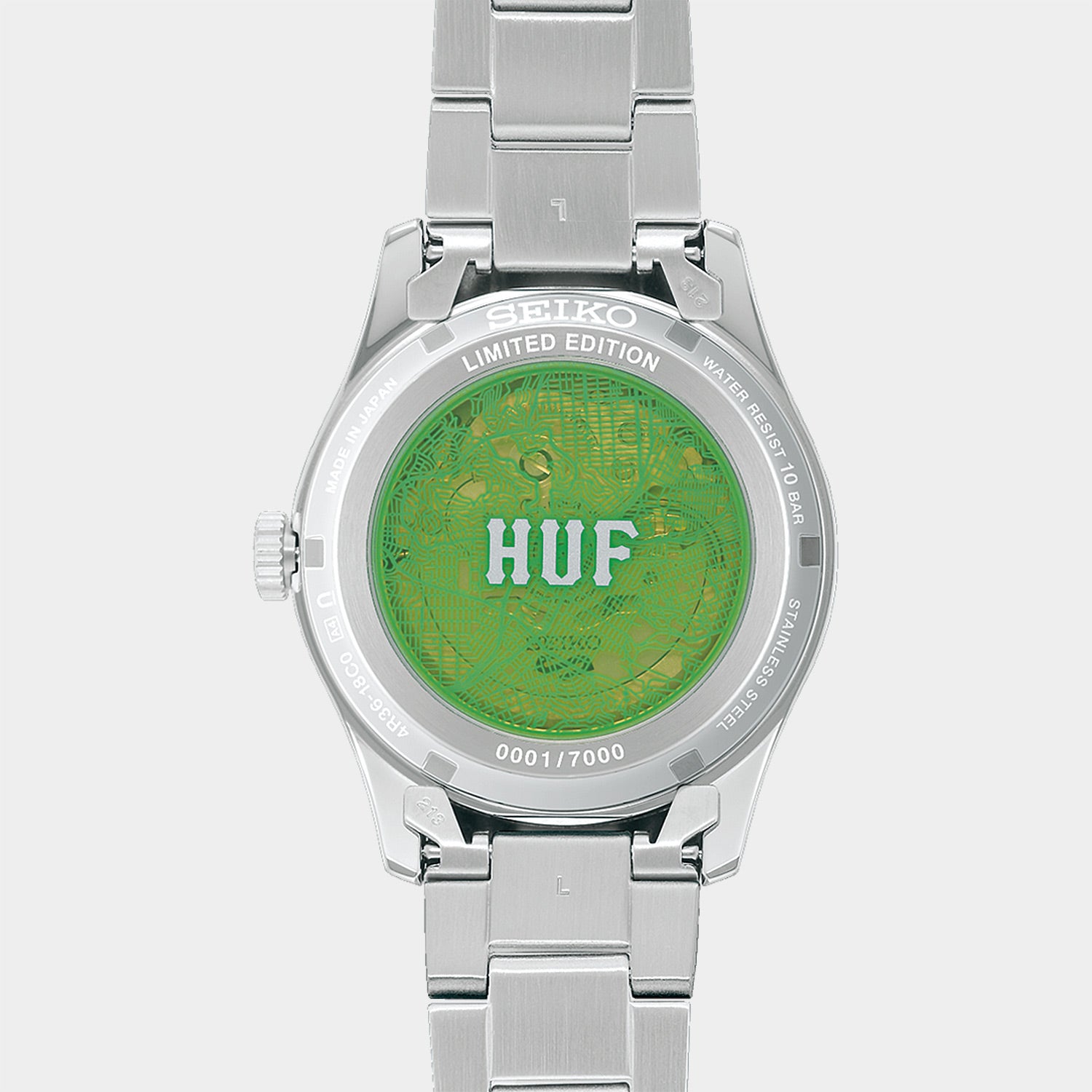 HUF (ハフ) Worldwide JP /OTHERS（その他アクセサリー）/ Seiko 5 Sports HUF Limited Edition商品 / HUF GREEN