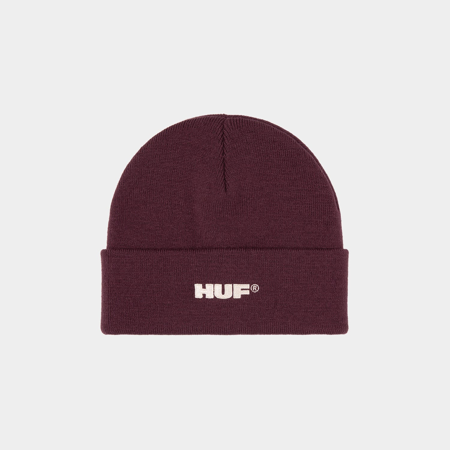 HUF (ハフ) Worldwide JP /HATS ＆ BEANIES（ハット&ビーニー）/ ALL CAPS CUFF BEANIE商品 / BLACK