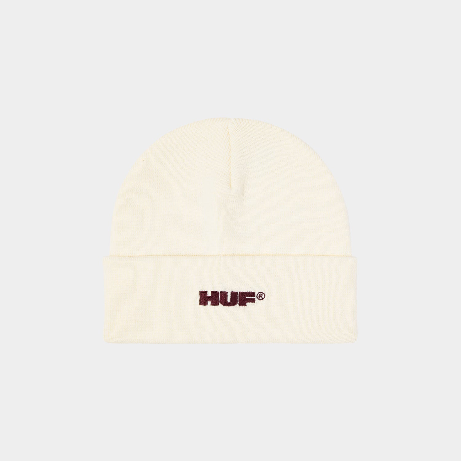 HUF (ハフ) Worldwide JP /HATS ＆ BEANIES（ハット&ビーニー）/ ALL CAPS CUFF BEANIE商品 / BLACK