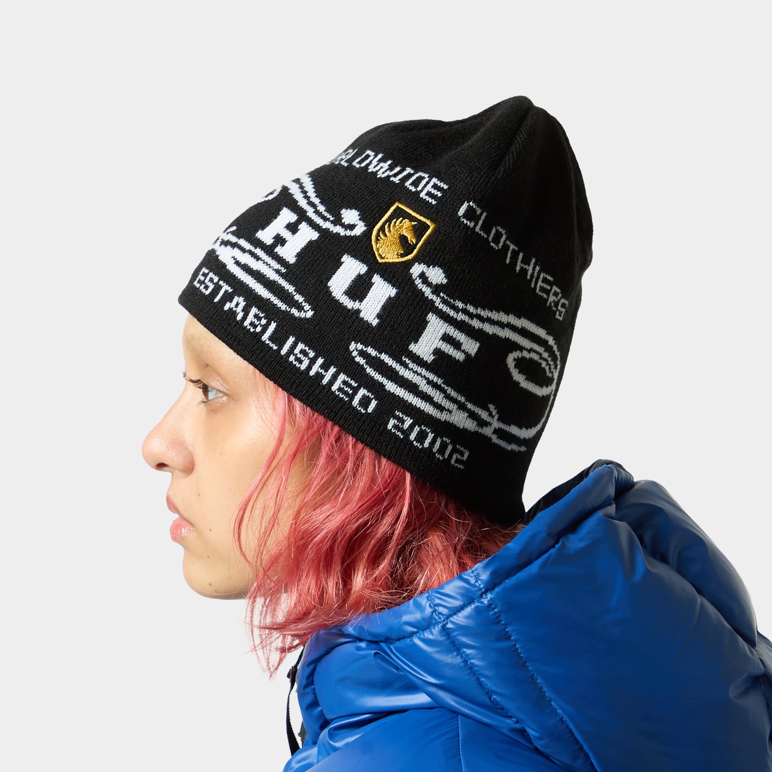 HUF (ハフ) Worldwide JP /HATS ＆ BEANIES（ハット&ビーニー）/ WORLDWIDE CLOTHIERS BEANIE商品 / NATURAL