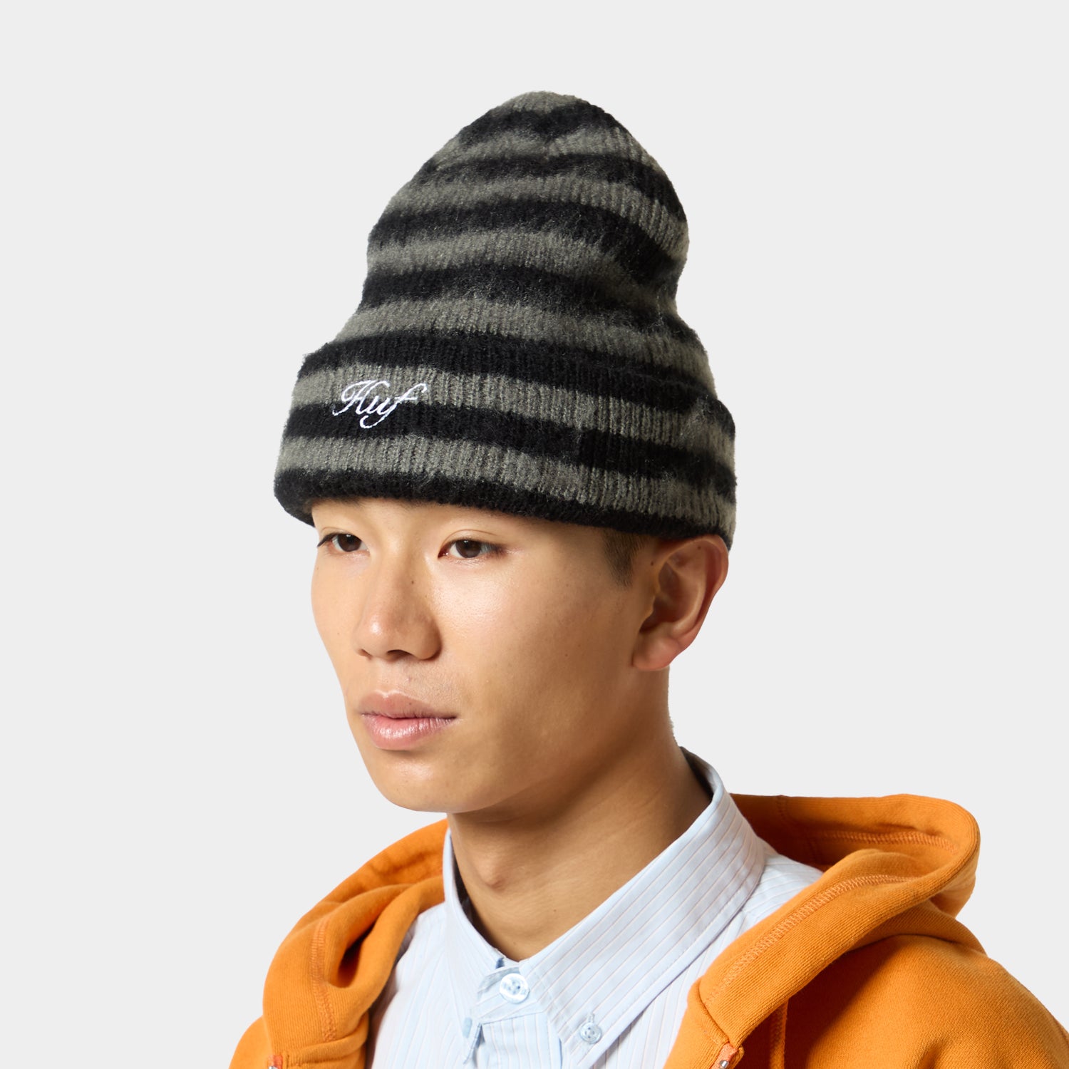 HUF (ハフ) Worldwide JP /HATS & BEANIES（ハット&ビーニー）/ THE CROWN SHAGGY BEANIE商品 / SKY