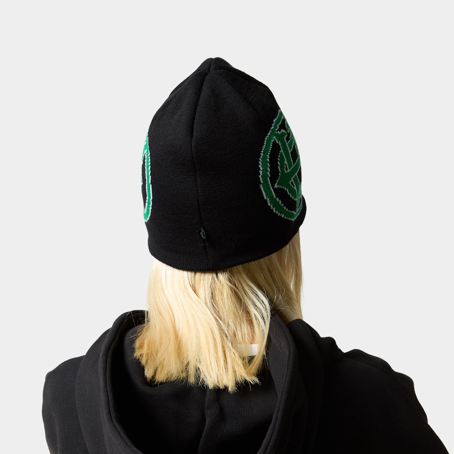 HUF (ハフ) Worldwide JP /HATS & BEANIES（ハット&ビーニー）/ HUF X EVISEN CROSS LOGO BEANIE商品 / BLACK
