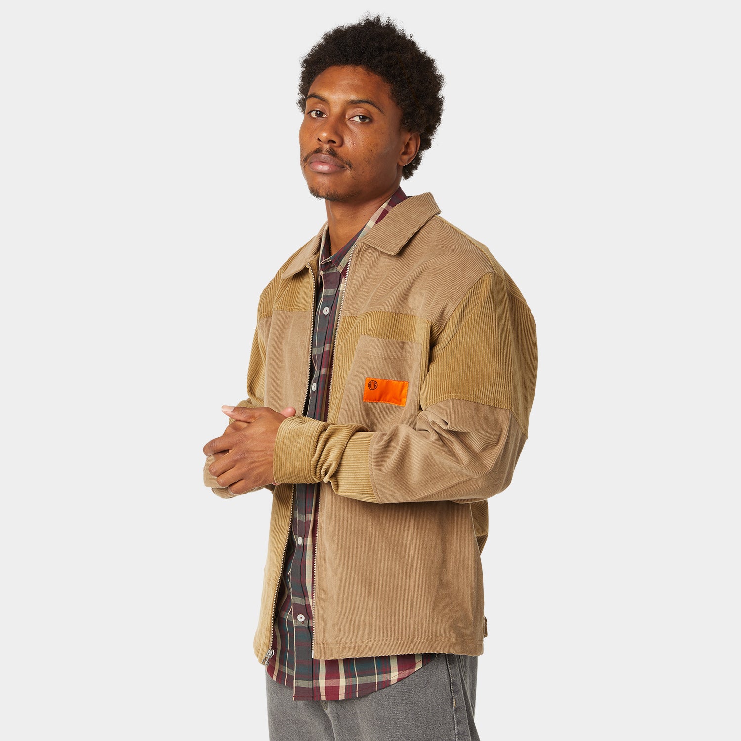 HUF (ハフ) Worldwide JP /TOPS & SHIRTS（トップス&シャツ）/ UNION CORDUROY SHACKET商品 / CLAY