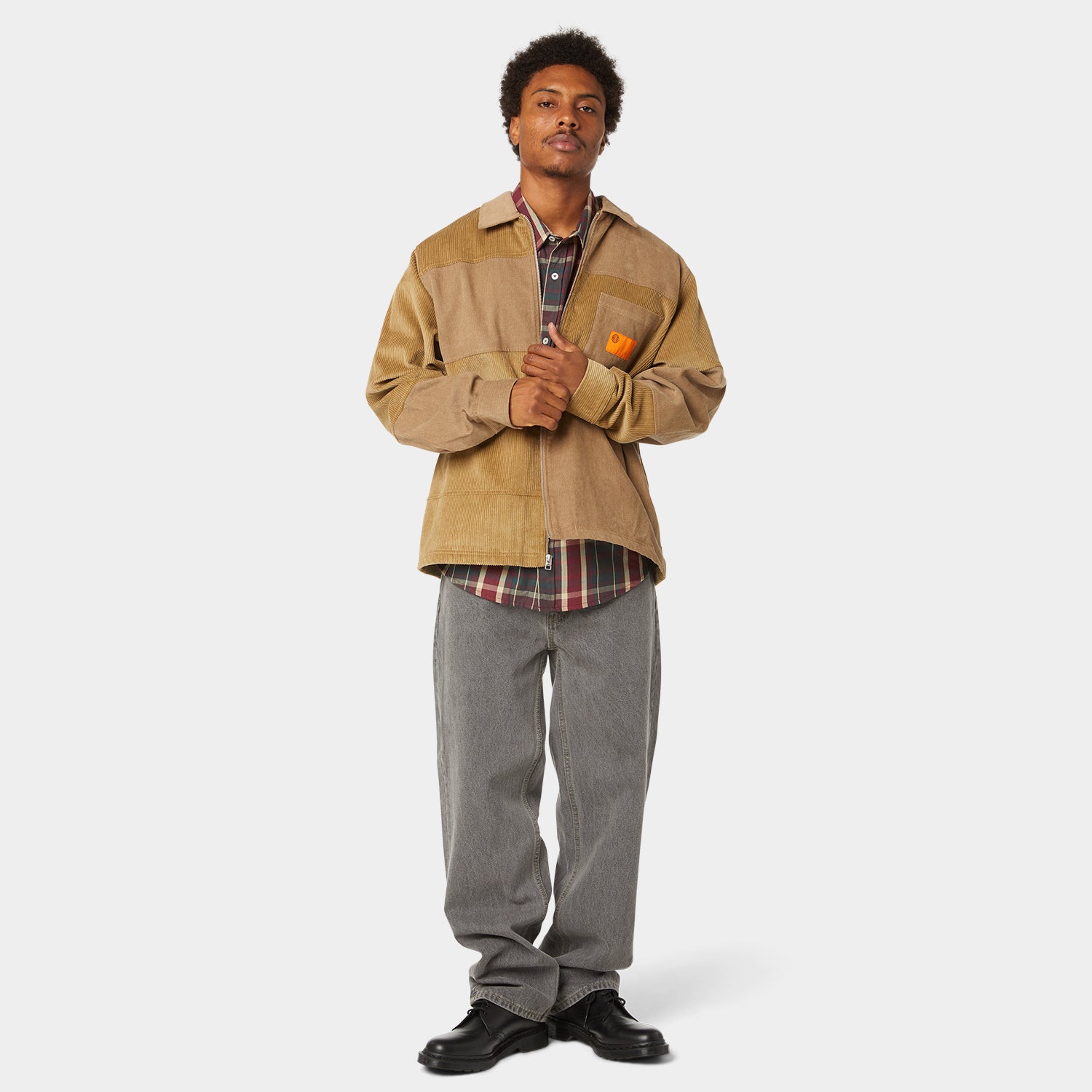 HUF (ハフ) Worldwide JP /TOPS & SHIRTS（トップス&シャツ）/ UNION CORDUROY SHACKET商品 / CLAY