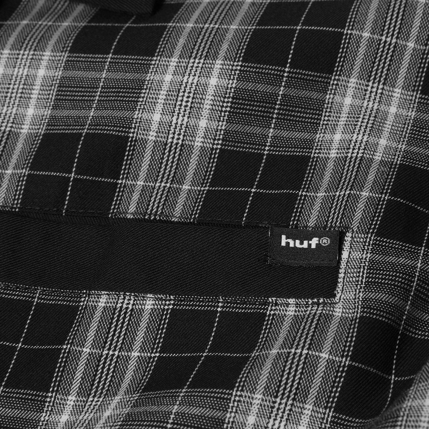 HUF (ハフ) Worldwide JP /TOPS & SHIRTS（トップス&シャツ）/ COOLIDGE PLAID LS SHIRT商品 / BLACK