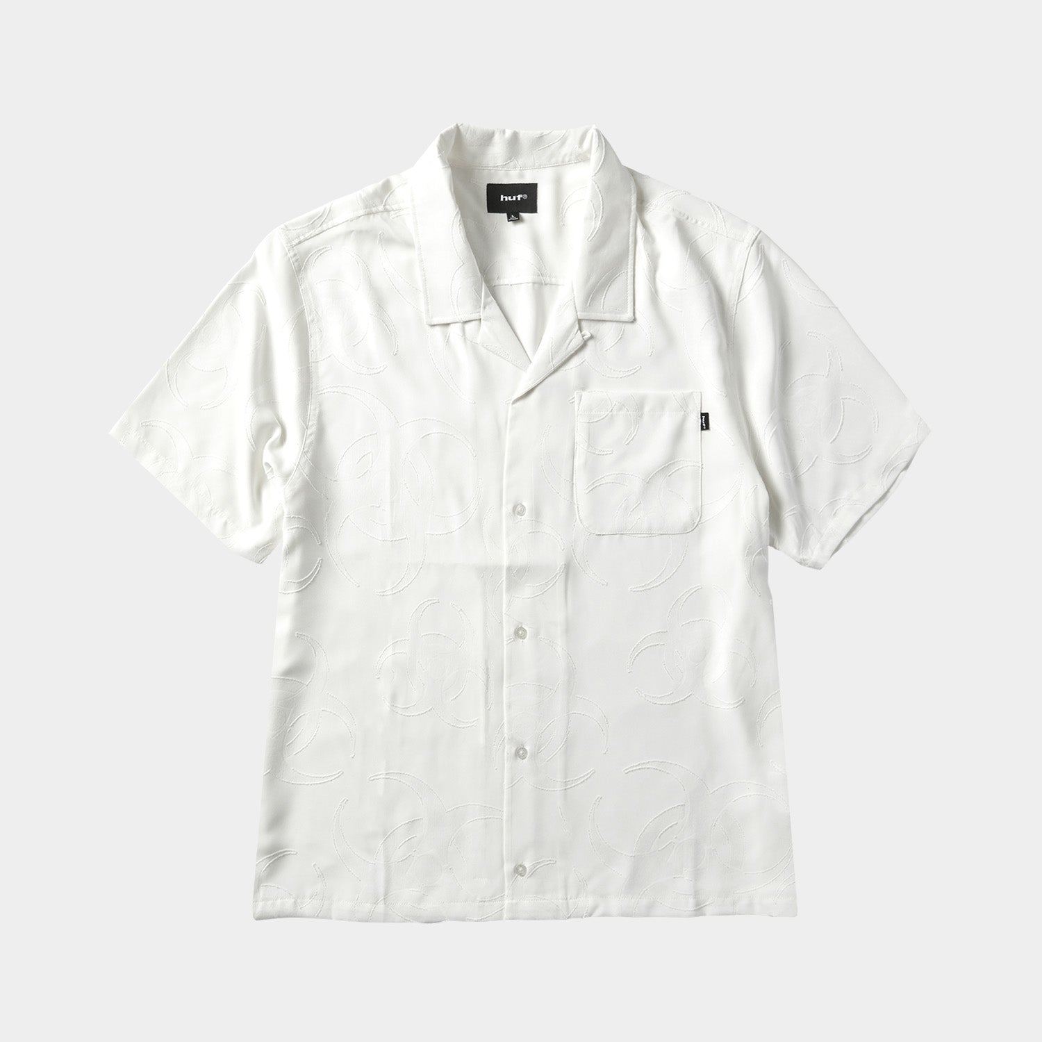 HUF (ハフ) Worldwide JP /TOPS & SHIRTS（トップス&シャツ）/ SECTOR JACQUARD SHIRT商品 / DARK BERRY