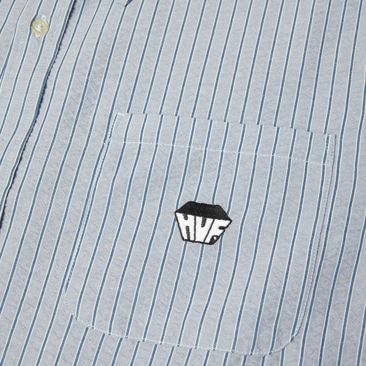 HUF (ハフ) Worldwide JP /TOPS & SHIRTS（トップス&シャツ）/ BIG BLOCK STRIPED SHIRT商品 / DRIED HERB
