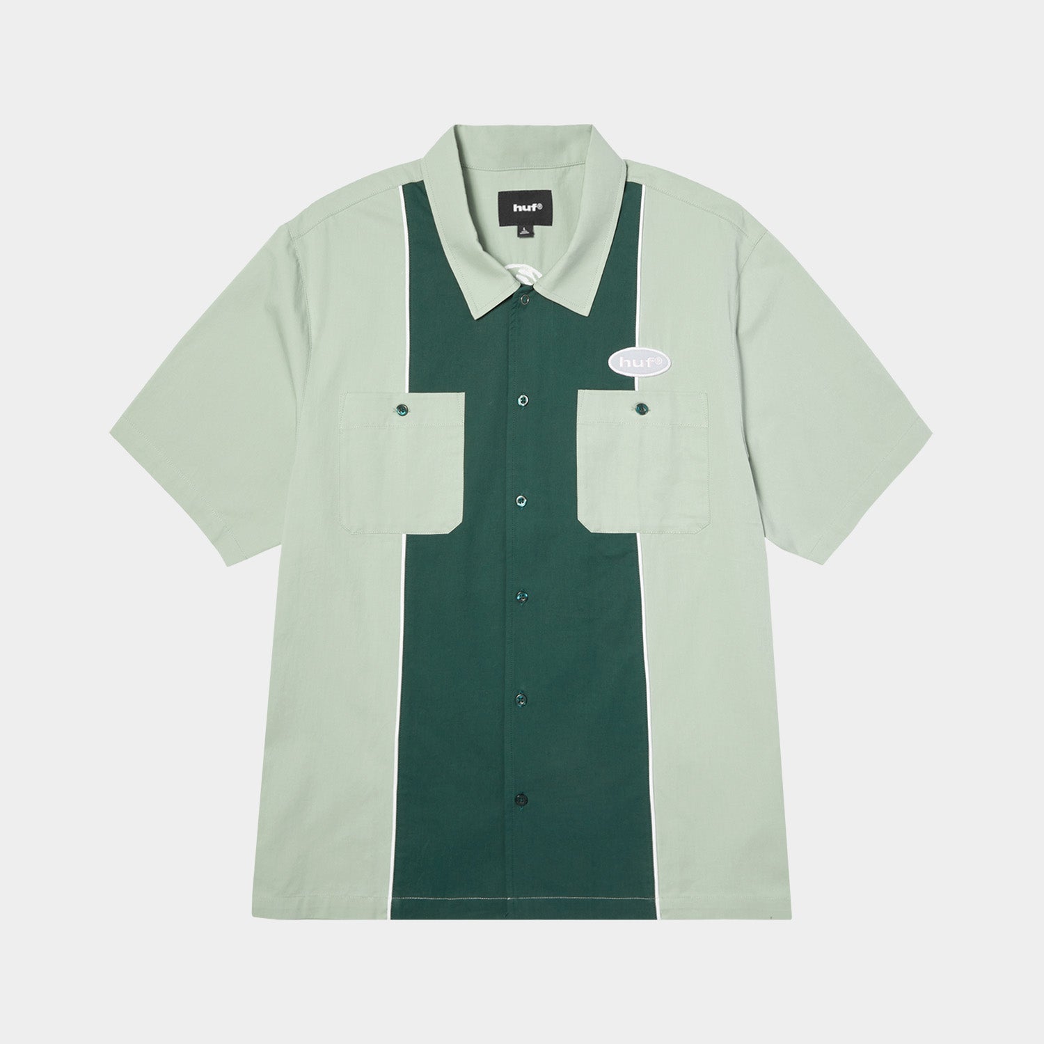 HUF (ハフ) Worldwide JP /TOPS & SHIRTS（トップス&シャツ）/ URETHANE WORK SHIRT商品 / BLACK