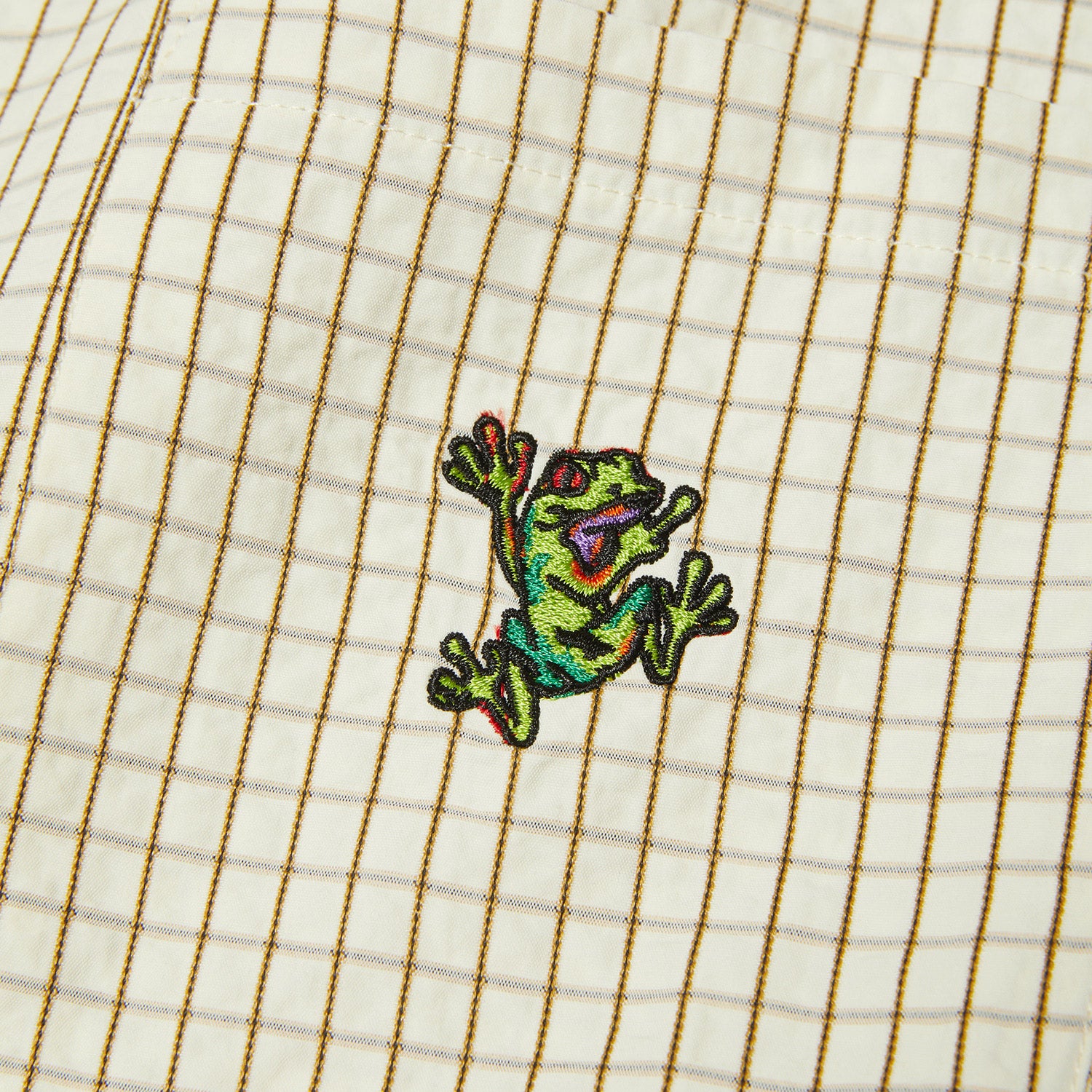 HUF (ハフ) Worldwide JP /T-SHIRTS（Tシャツ）/ STUCK ON YOU PLAID SHIRT商品 / ICE BLUE