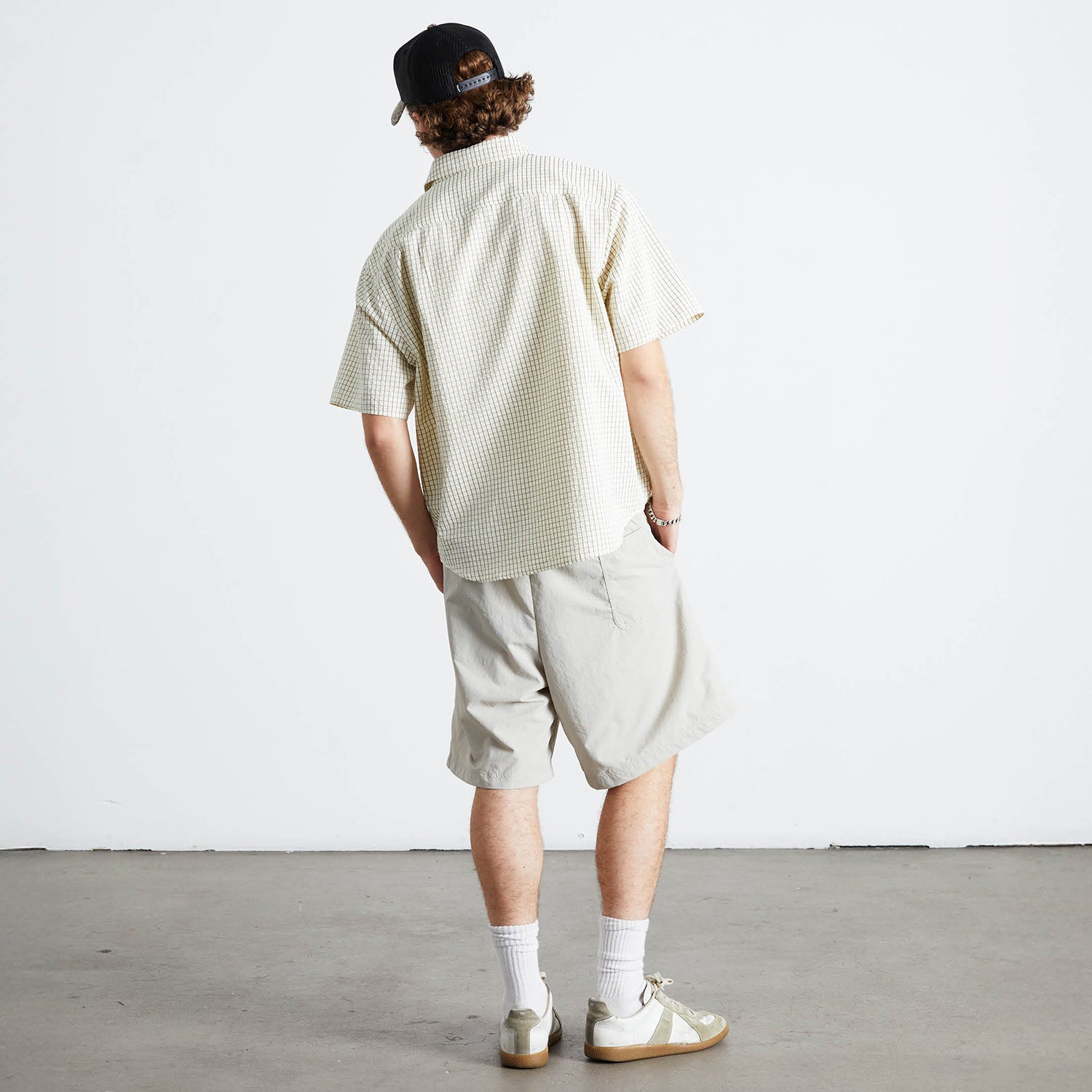 HUF (ハフ) Worldwide JP /T-SHIRTS（Tシャツ）/ STUCK ON YOU PLAID SHIRT商品 / ICE BLUE