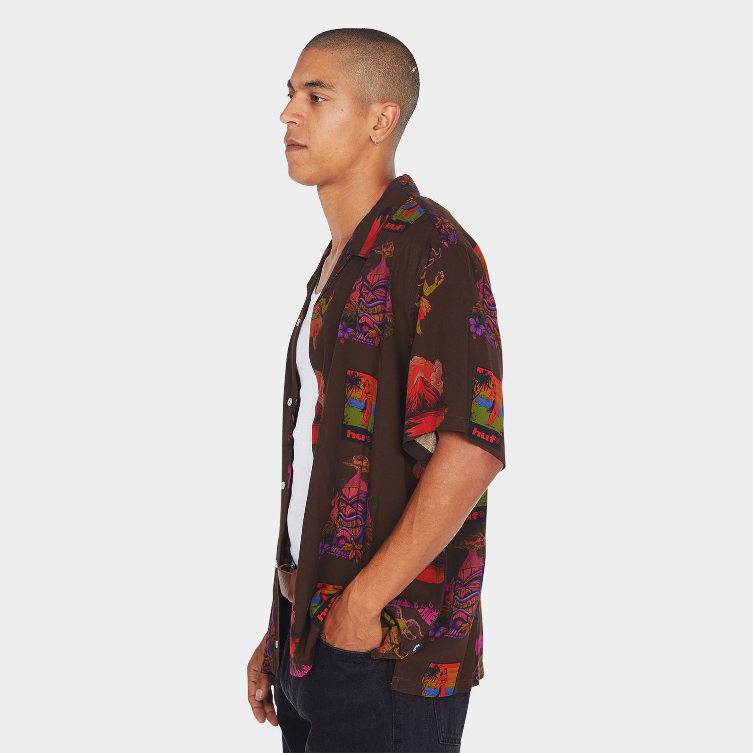 HUF (ハフ) Worldwide JP /TOPS & SHIRTS（トップス&シャツ）/ HUF X THRASHER HAWAIIAN SHIRT商品 / MULTI