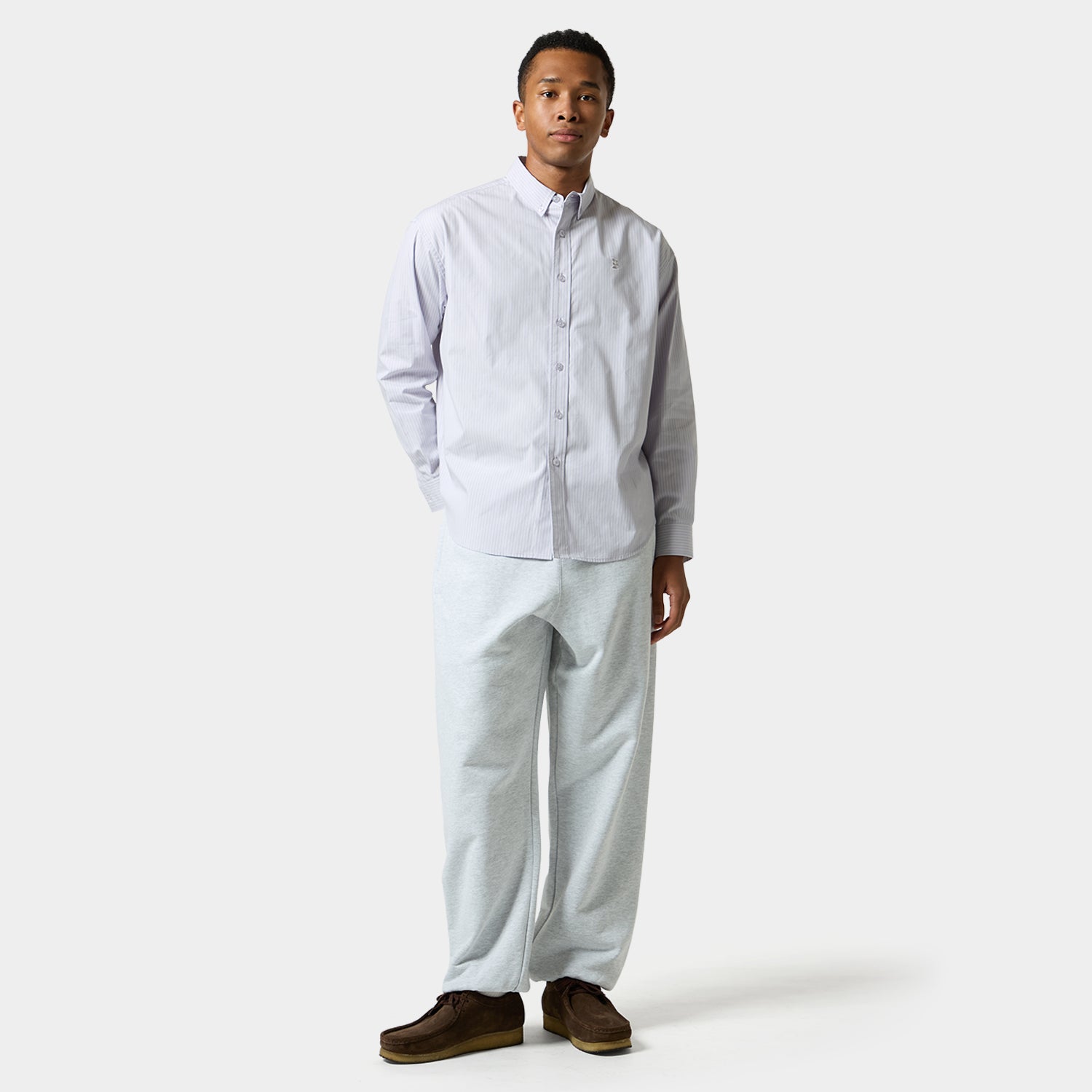 HUF (ハフ) Worldwide JP /TOPS & SHIRTS（トップス&シャツ）/ MEGABLAST STRIPE LS SHIRT商品 / BLUE STRIPE