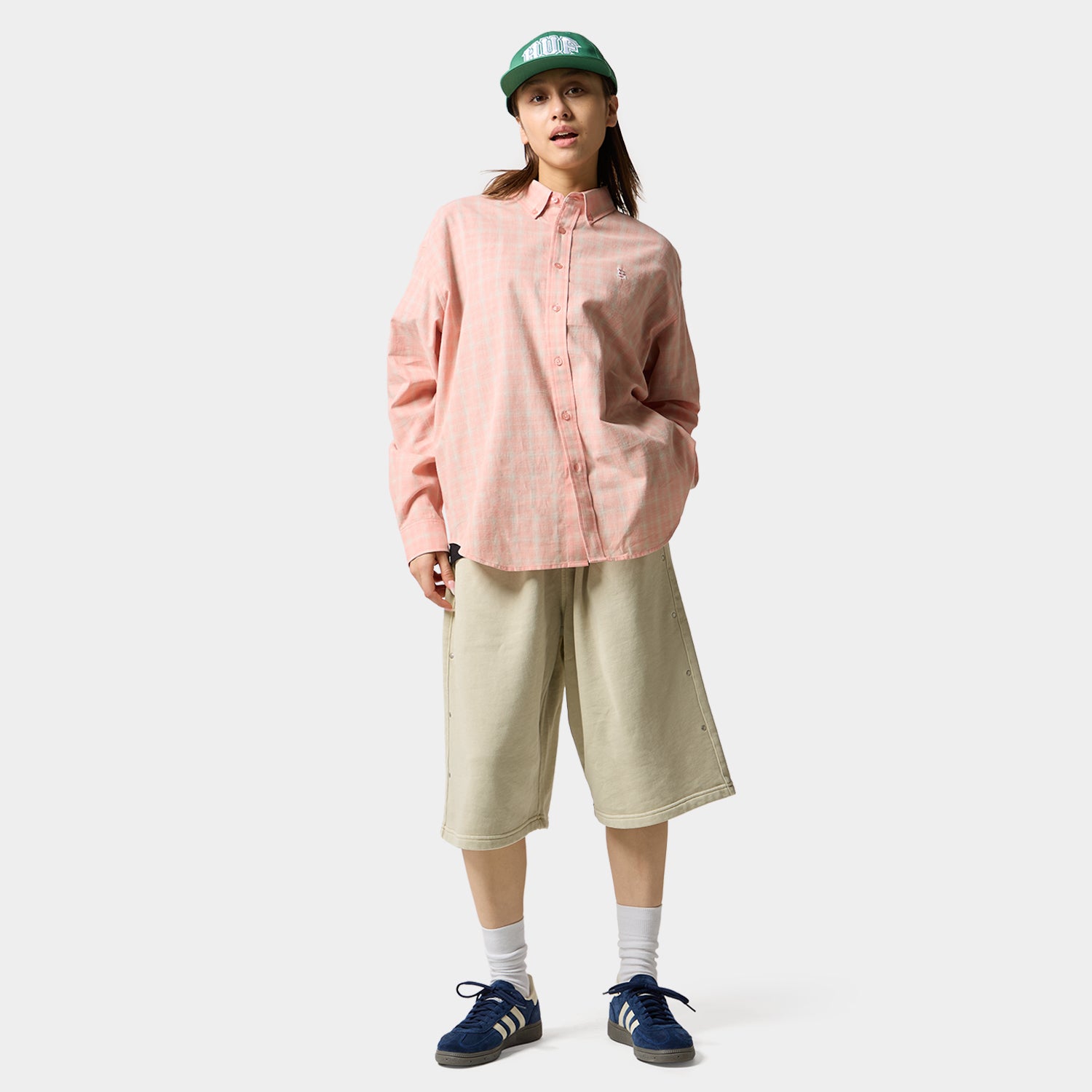 HUF (ハフ) Worldwide JP /TOPS & SHIRTS（トップス&シャツ）/ MEGABLAST PLAID LS SHIRT商品 / BLACK