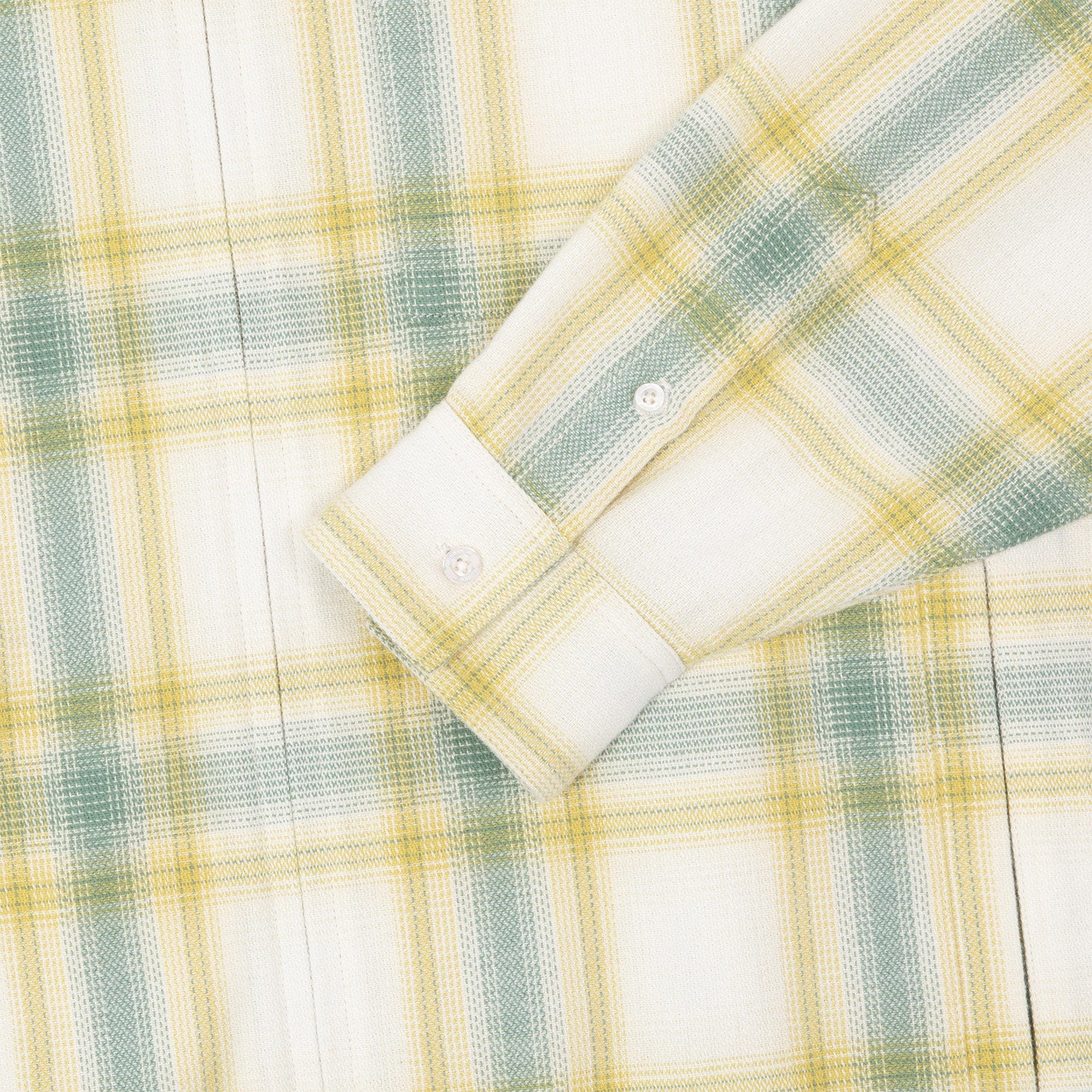 HUF (ハフ) Worldwide JP /TOPS & SHIRTS（トップス&シャツ）/ 89 OUTLINE PLAID ZIP SHIRT商品 / BLACK