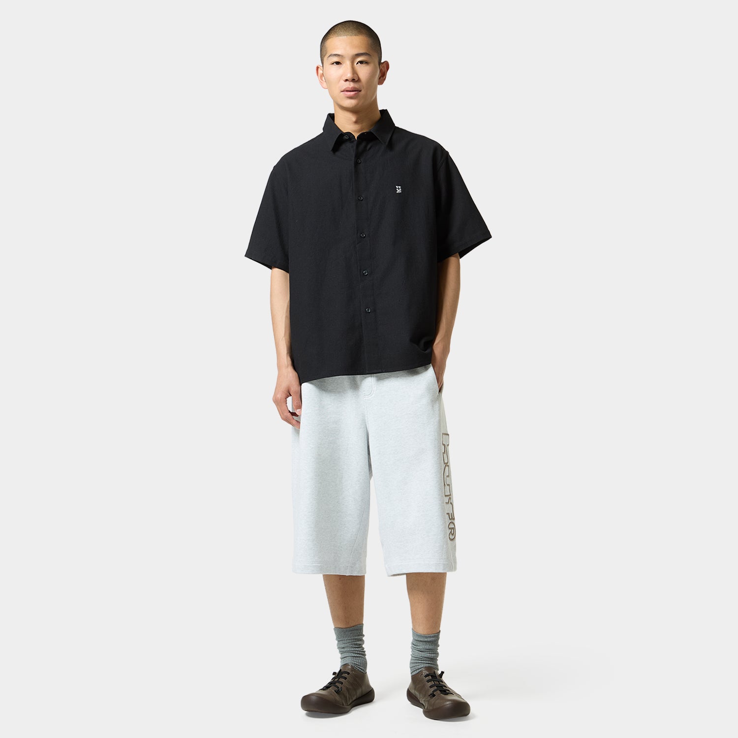 HUF (ハフ) Worldwide JP /TOPS & SHIRTS（トップス&シャツ）/ MEGABLAST SHIRT商品 / BLACK