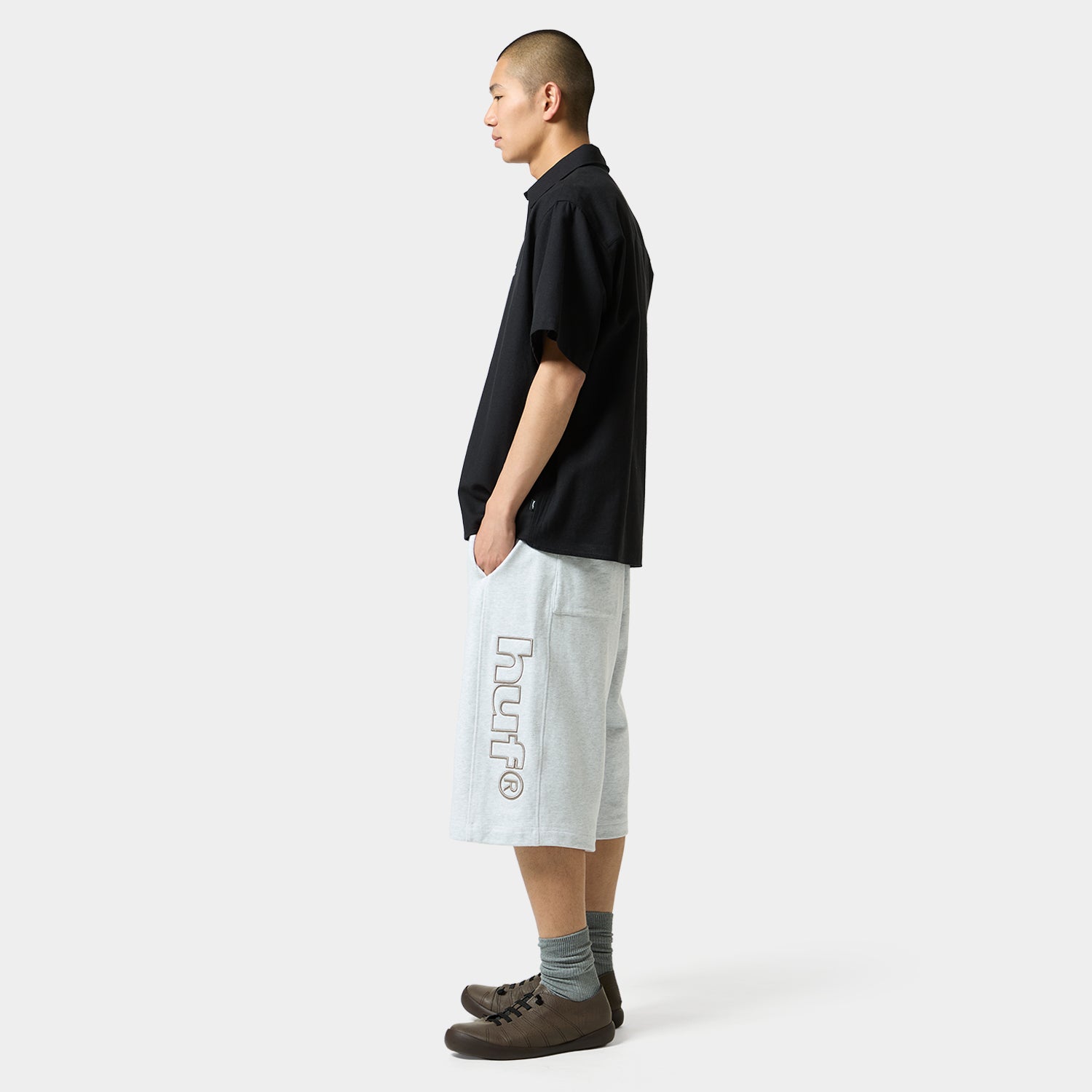 HUF (ハフ) Worldwide JP /TOPS & SHIRTS（トップス&シャツ）/ MEGABLAST SHIRT商品 / BLACK