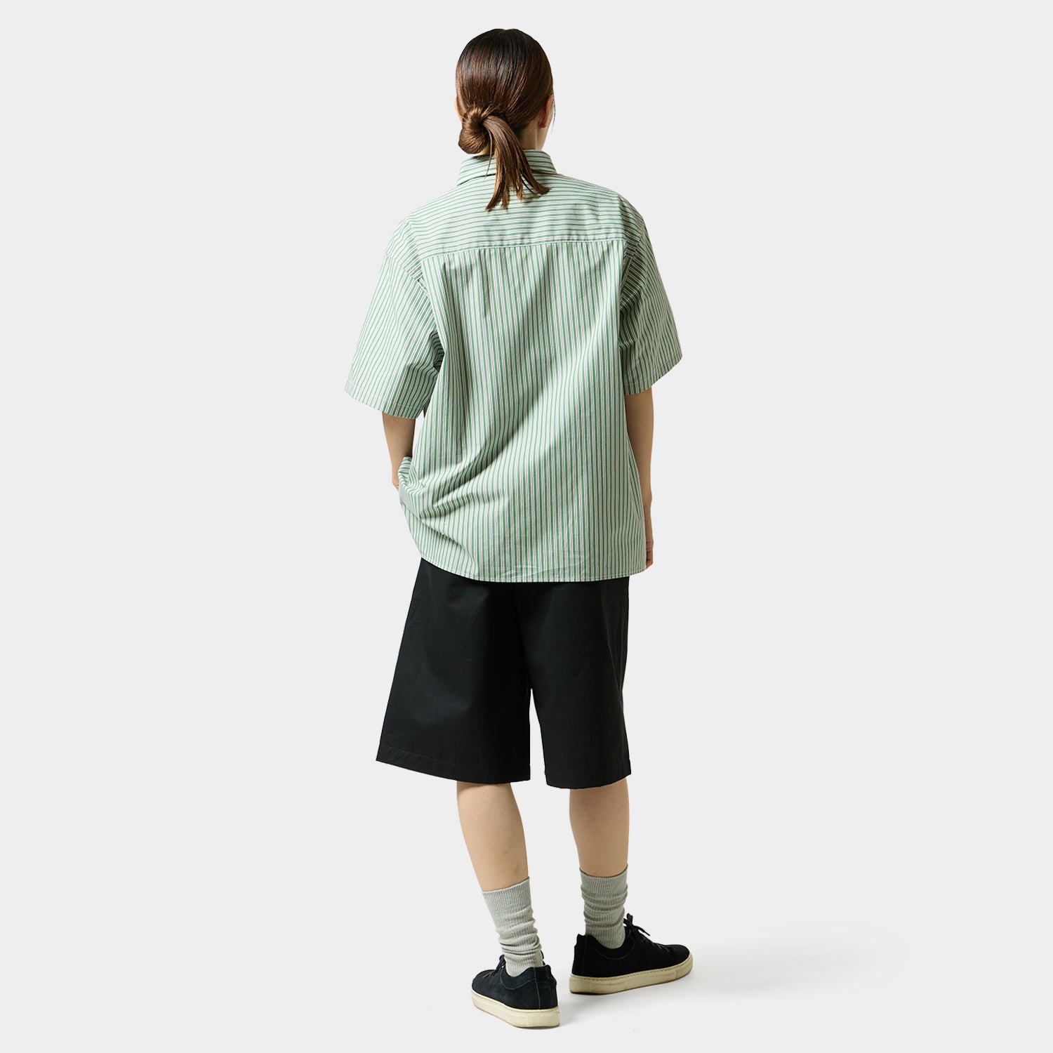 HUF (ハフ) Worldwide JP /TOPS & SHIRTS（トップス&シャツ）/ MEGABLAST STRIPE SHIRT商品 / LT BLUE