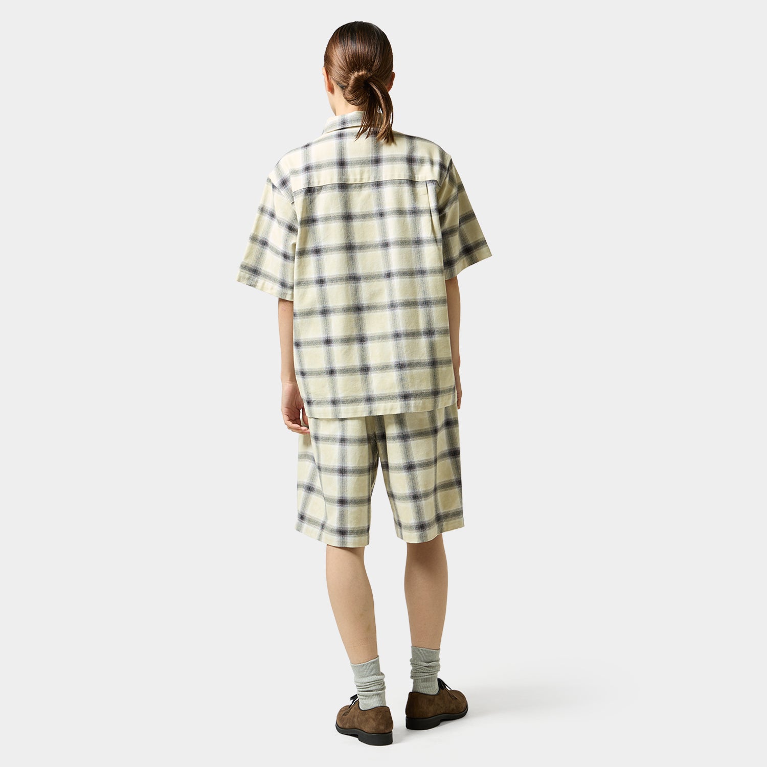 HUF (ハフ) Worldwide JP /TOPS & SHIRTS（トップス&シャツ）/ MISTY PLAID SHIRT商品 / BEIGE