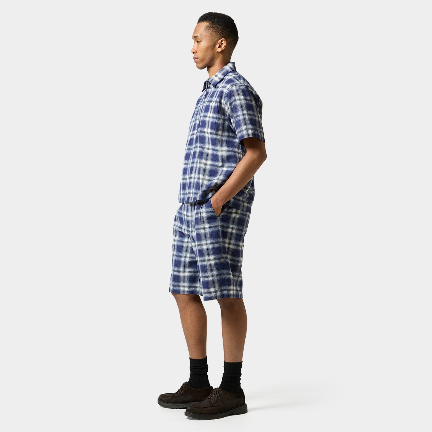 HUF (ハフ) Worldwide JP /TOPS & SHIRTS（トップス&シャツ）/ MISTY PLAID SHIRT商品 / BEIGE