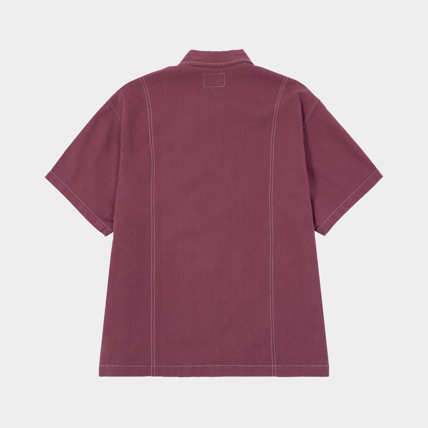 HUF (ハフ) Worldwide JP /TOPS & SHIRTS（トップス&シャツ）/ huf CO-OP CONTRAST DYED SHIRT商品 / BURGUNDY
