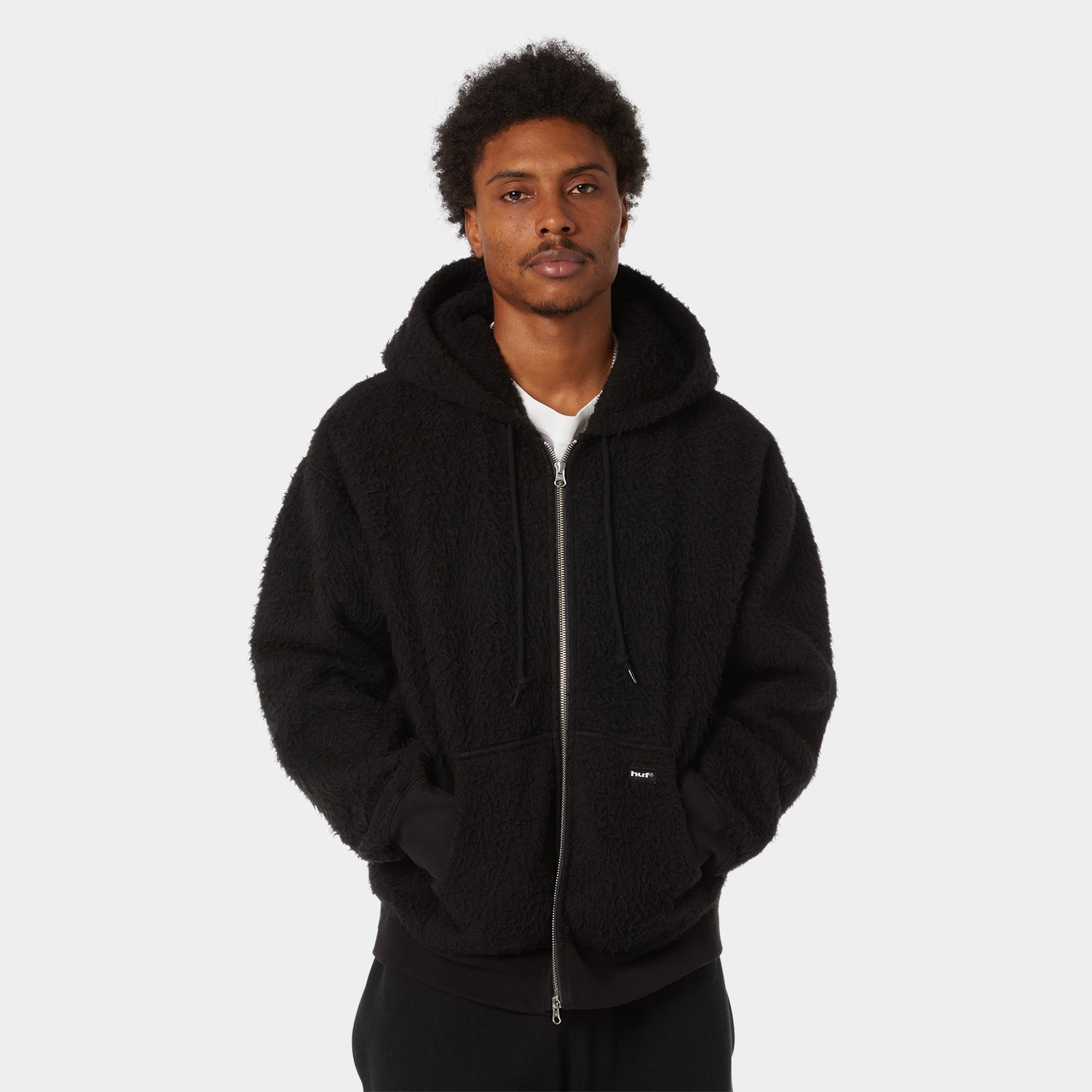 HUF (ハフ) Worldwide JP /HOODIES（パーカー）/ CORSO HEAVYWEIGHT FULL ZIP HOODIE商品 / BERRY