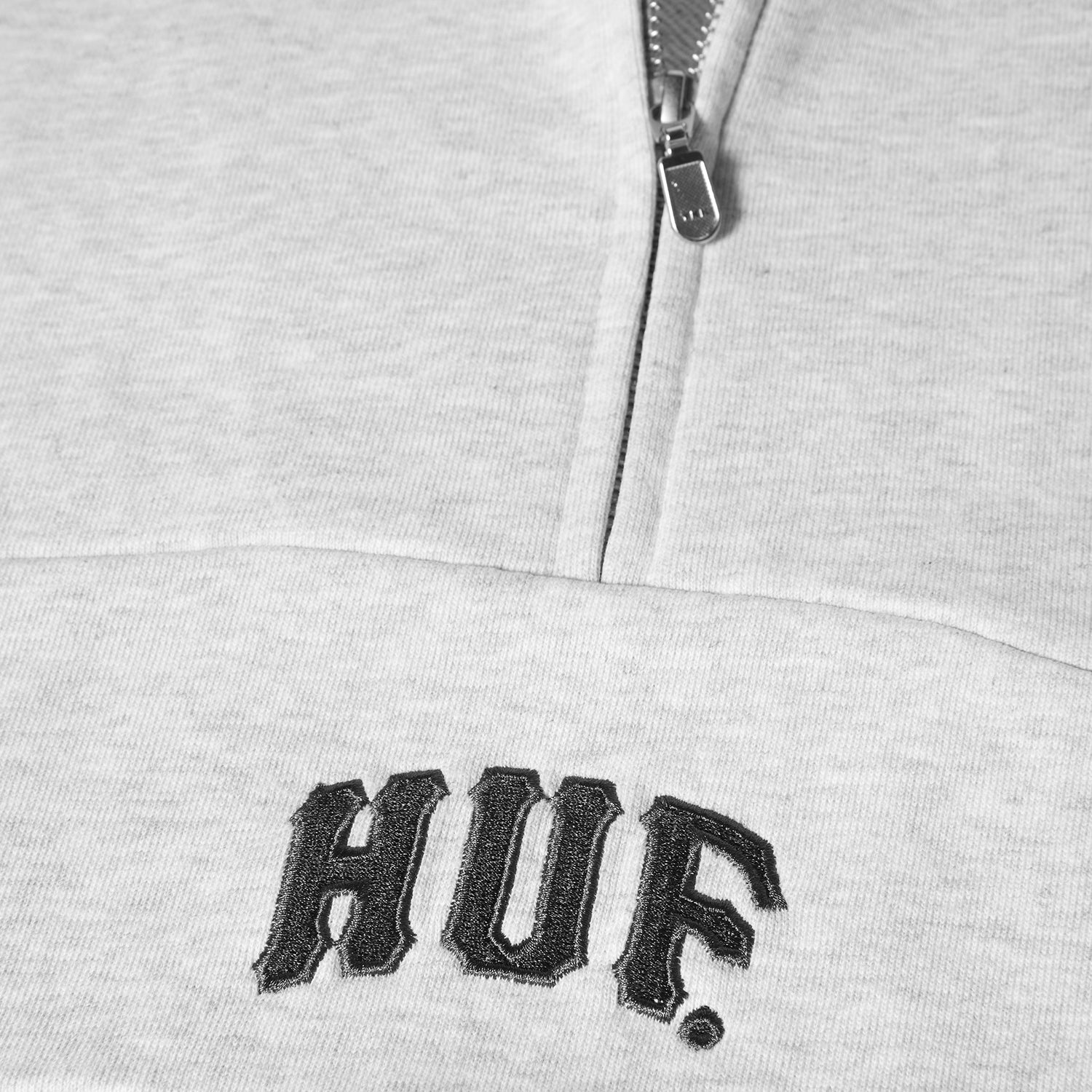 HUF (ハフ) Worldwide JP /SWEATSHIRTS（スウェットシャツ）/ ARCH ENZYME 1/4 ZIP FLEECE商品 / VINTAGE BLACK