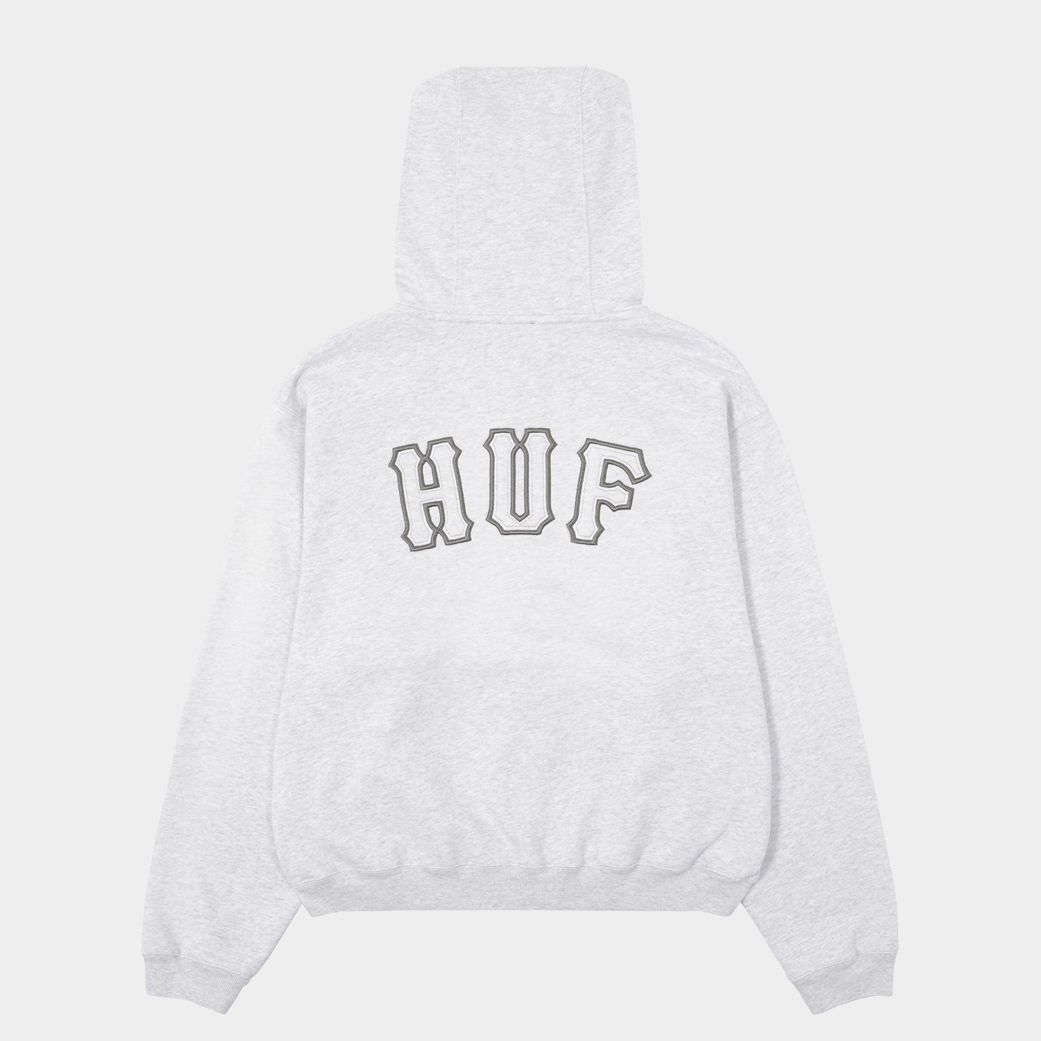 HUF (ハフ) Worldwide JP /HOODIES（パーカー）/ ARCH WIDE FULL ZIP HOODIE商品 / BLACK