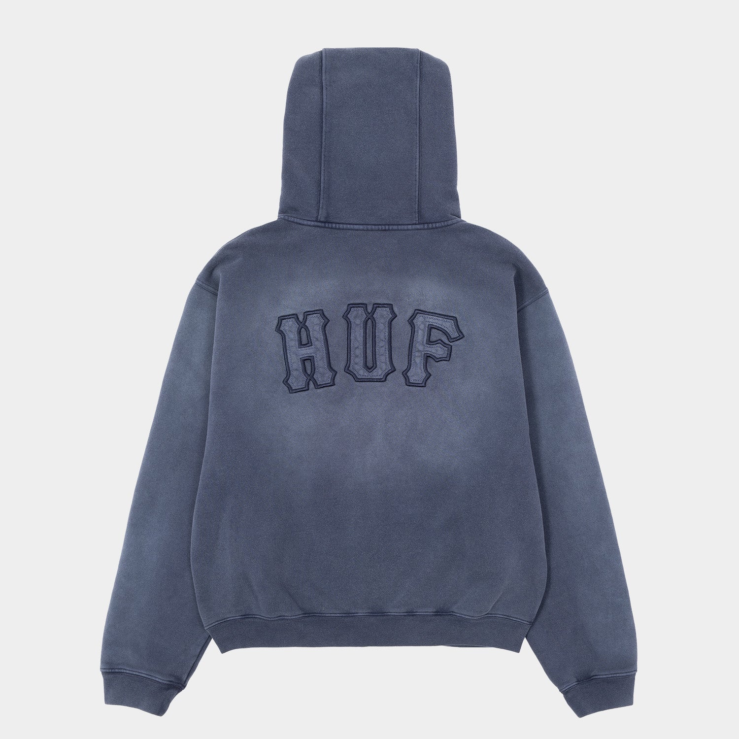HUF (ハフ) Worldwide JP /HOODIES（パーカー）/ ARCH WIDE FULL ZIP HOODIE商品 / BLACK