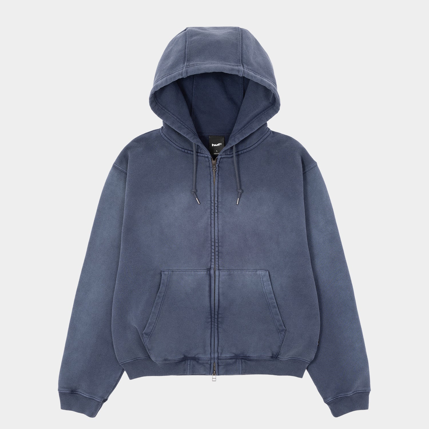 HUF (ハフ) Worldwide JP /HOODIES（パーカー）/ ARCH WIDE FULL ZIP HOODIE商品 / BLACK