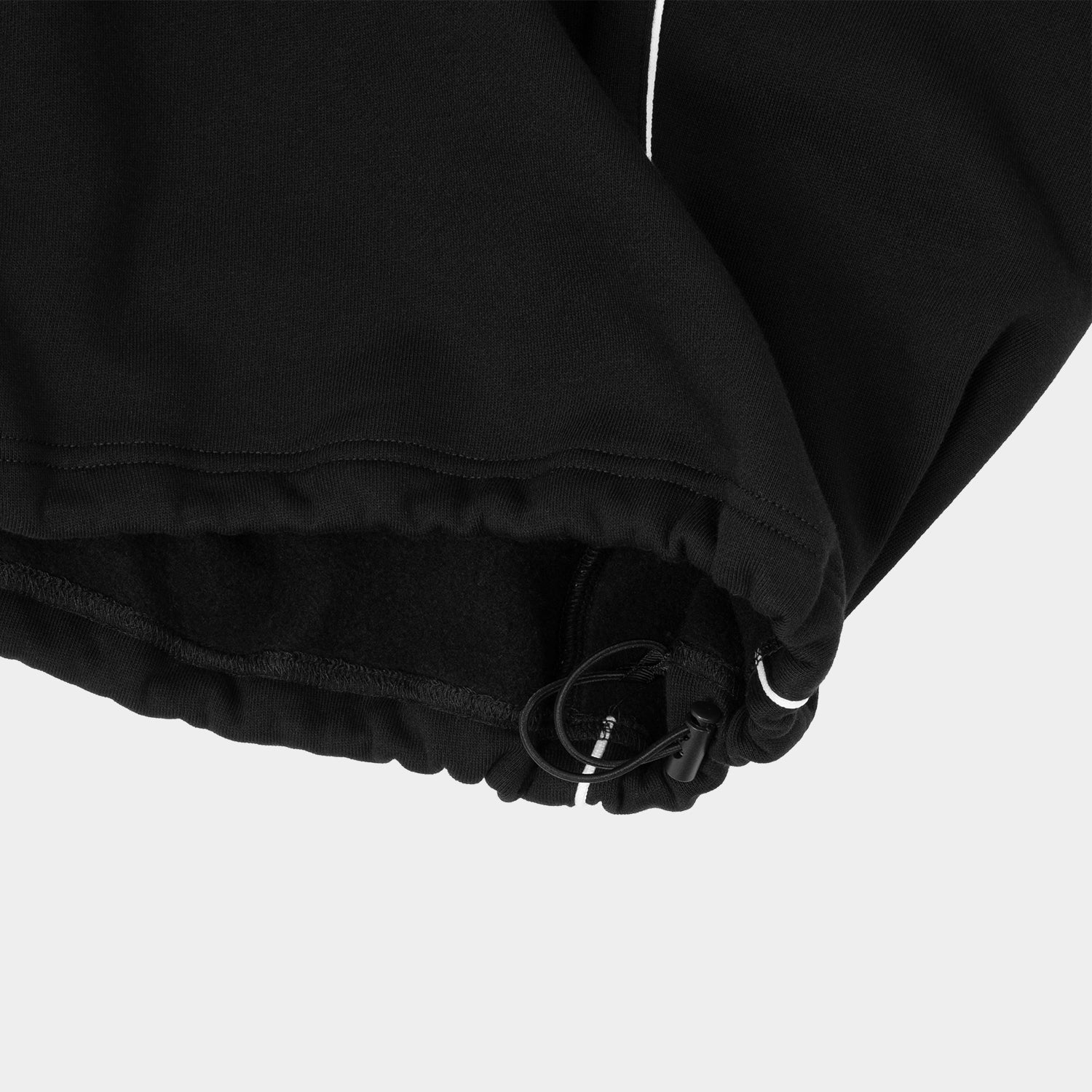 HUF (ハフ) Worldwide JP /SWEATSHIRTS（スウェットシャツ）/ LUX DRAWCORD CREW商品 / BLACK