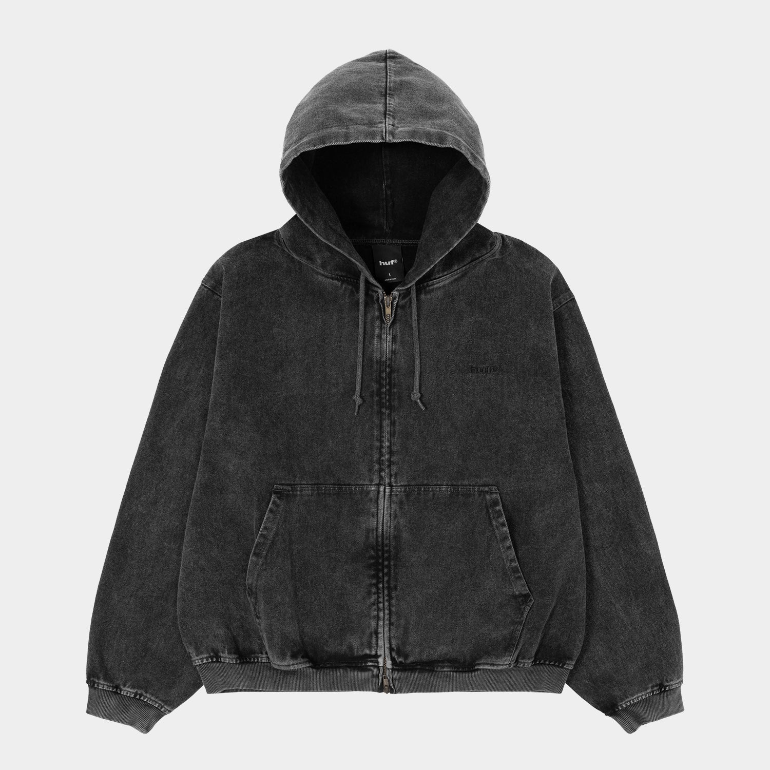 HUF (ハフ) Worldwide JP /HOODIES（パーカー）/ HUF eightynine WASHED FULL ZIP HOODIE商品 / PURPLE