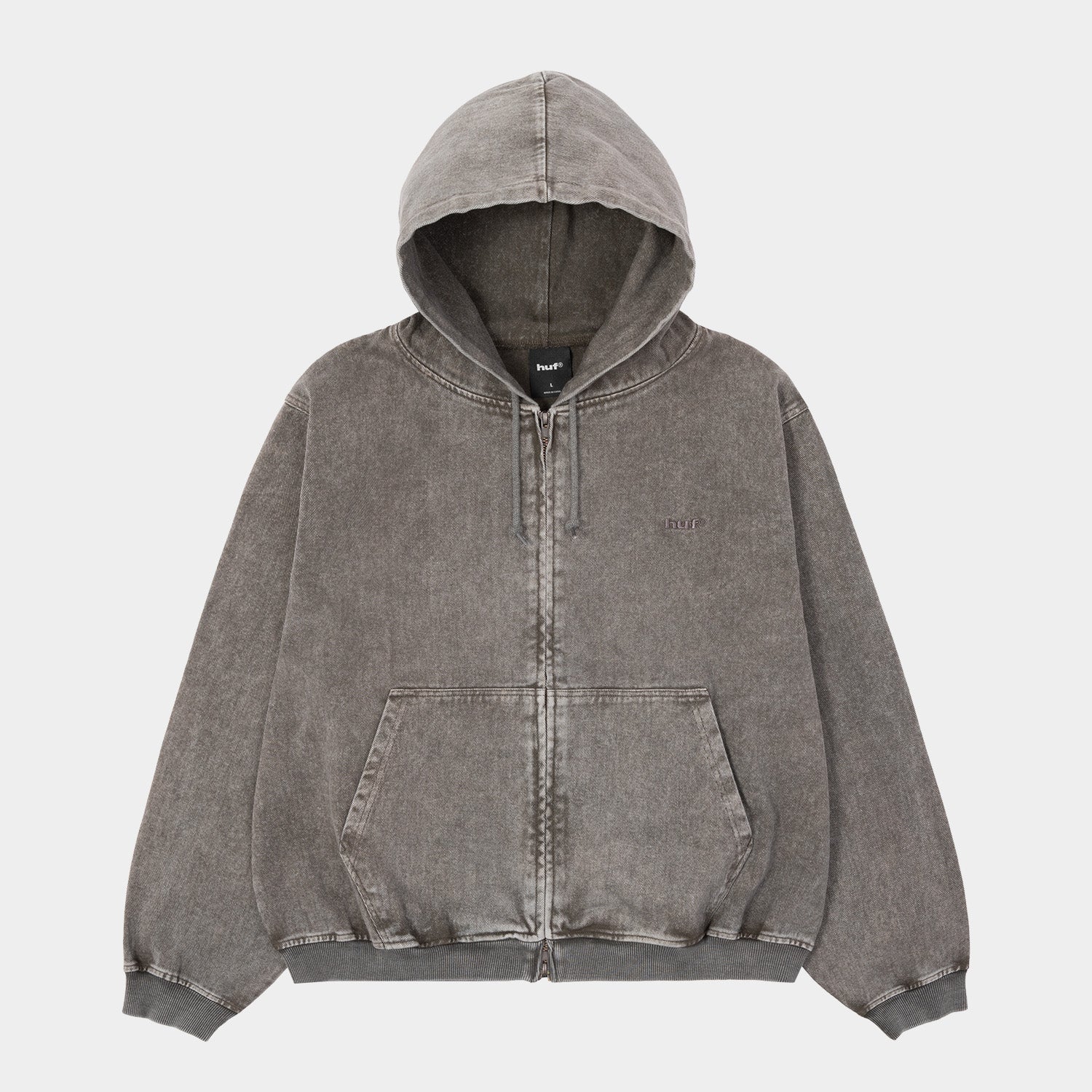 HUF (ハフ) Worldwide JP /HOODIES（パーカー）/ HUF eightynine WASHED FULL ZIP HOODIE商品 / PURPLE