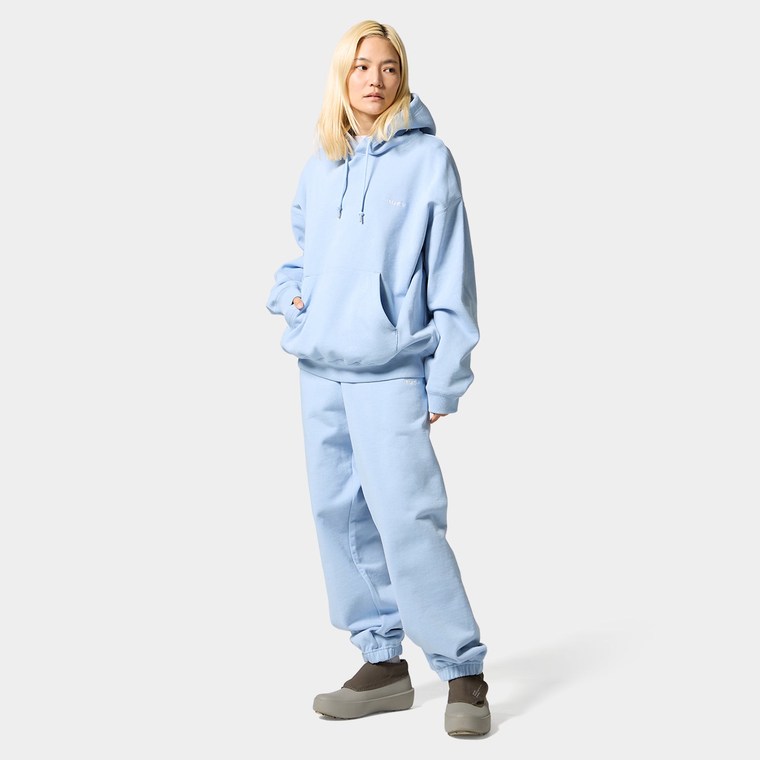 HUF (ハフ) Worldwide JP /HOODIES（パーカー）/ HUF eightynine FLEECE HOODIE商品 / ASH GREY