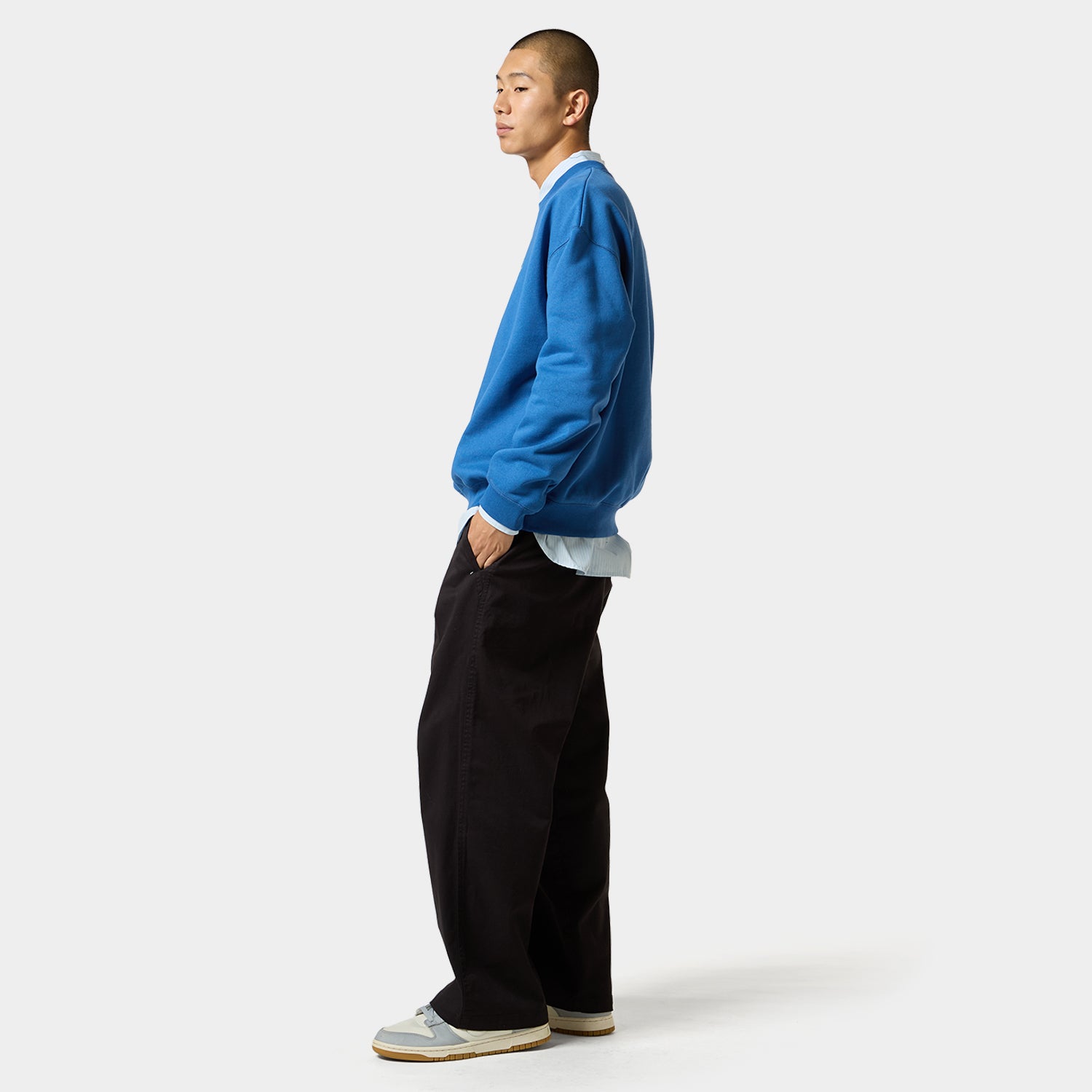 HUF (ハフ) Worldwide JP /SWEATSHIRTS（スウェットシャツ）/ HUF eightynine FLEECE CREW商品 / LT BLUE