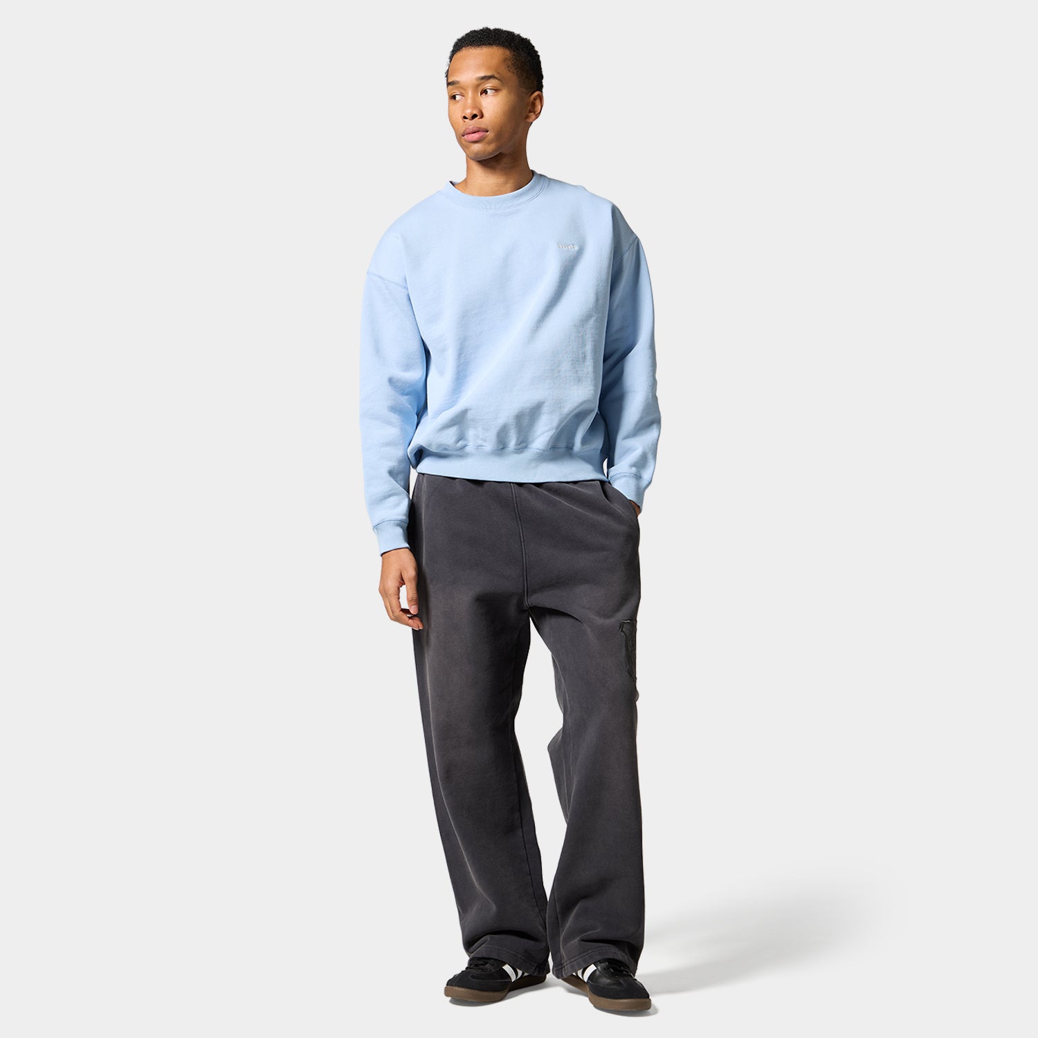 HUF (ハフ) Worldwide JP /SWEATSHIRTS（スウェットシャツ）/ HUF eightynine FLEECE CREW商品 / LT BLUE